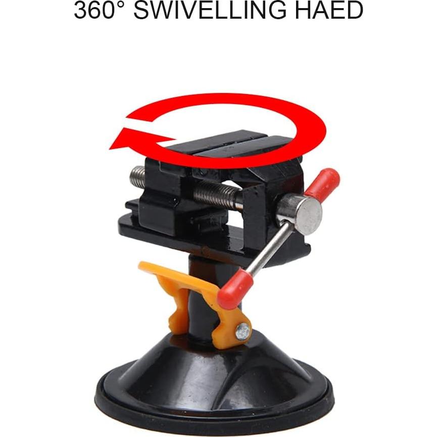 Torno de Mesa Mini Hozzwhoo con Base de Ventosa 360°