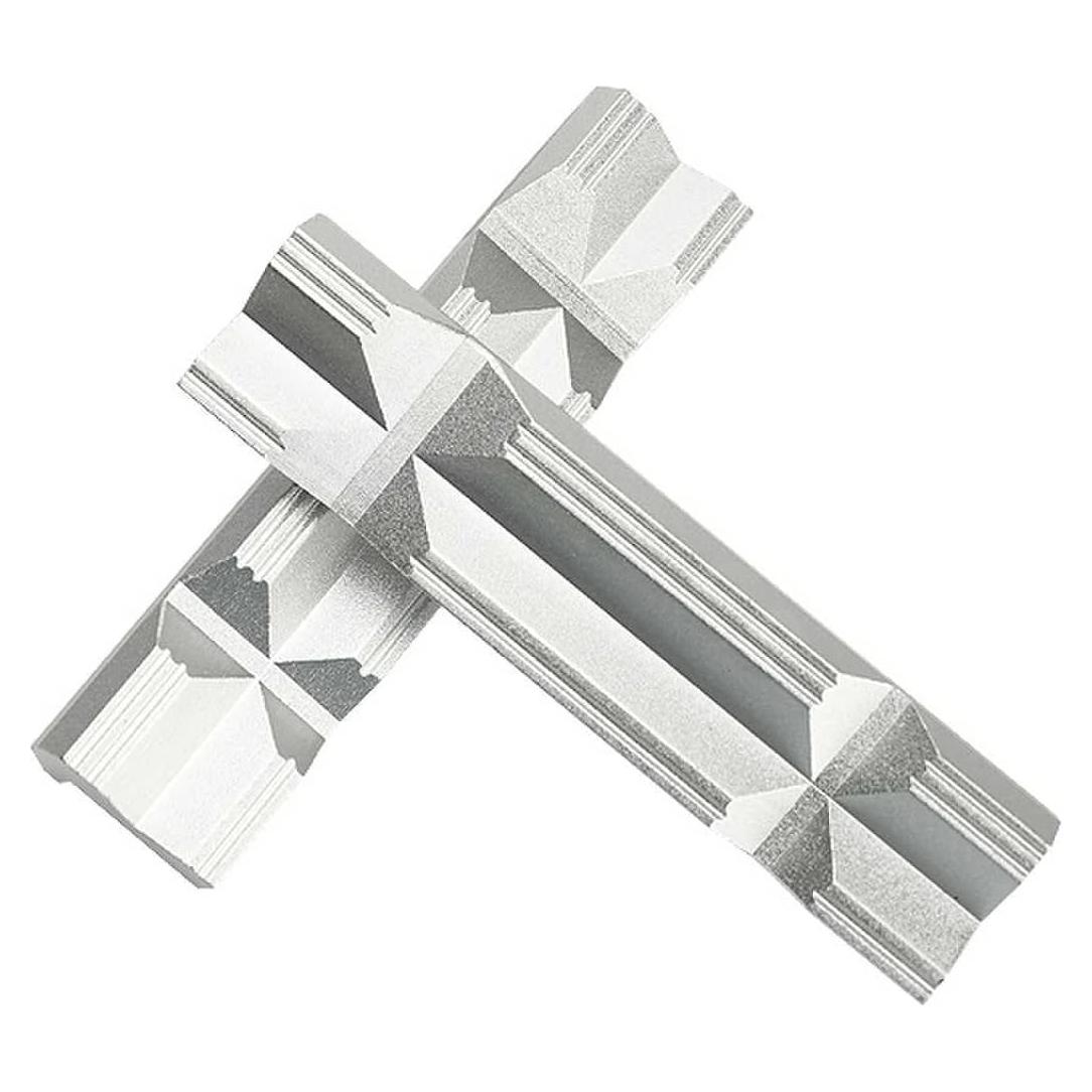Mandíbulas de Tornillo de Aluminio LTL Tipo V 6" Magnéticas