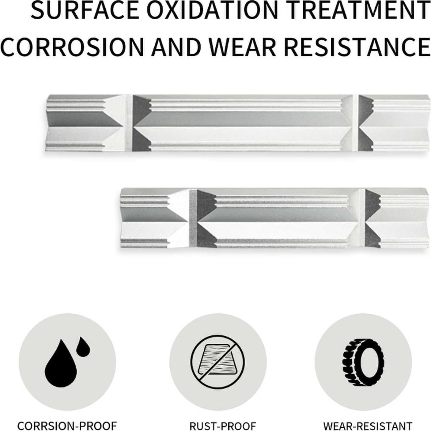 Mandíbulas de Tornillo de Aluminio LTL Tipo V 6" Magnéticas