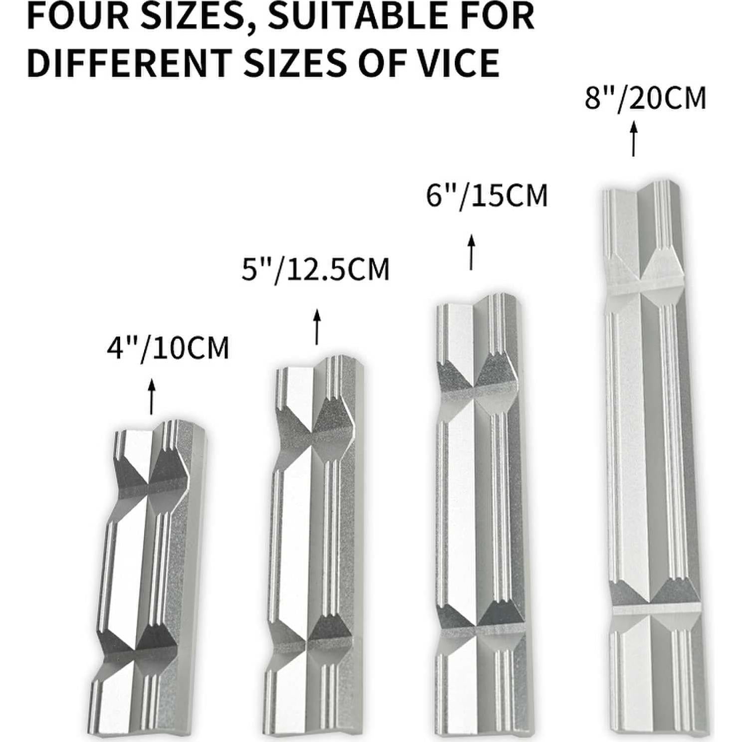Mandíbulas de Tornillo de Aluminio LTL Tipo V 6" Magnéticas