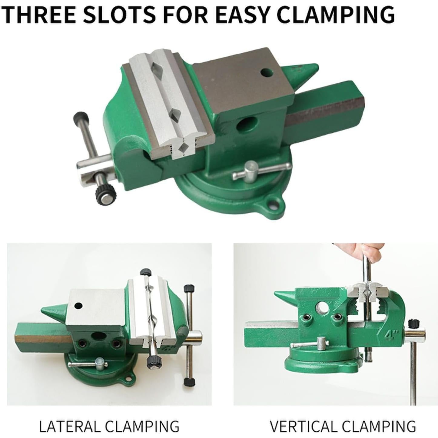 Mandíbulas de Tornillo de Aluminio LTL Tipo V 6" Magnéticas