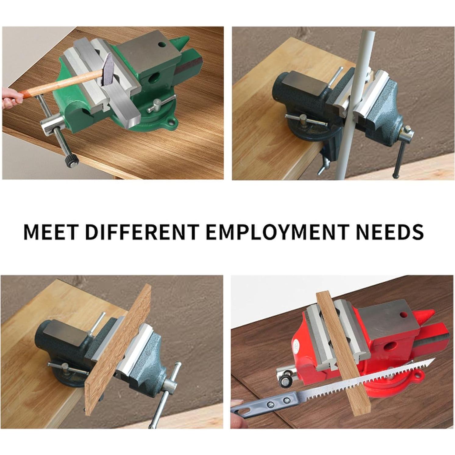 Mandíbulas de Tornillo de Aluminio LTL Tipo V 6" Magnéticas