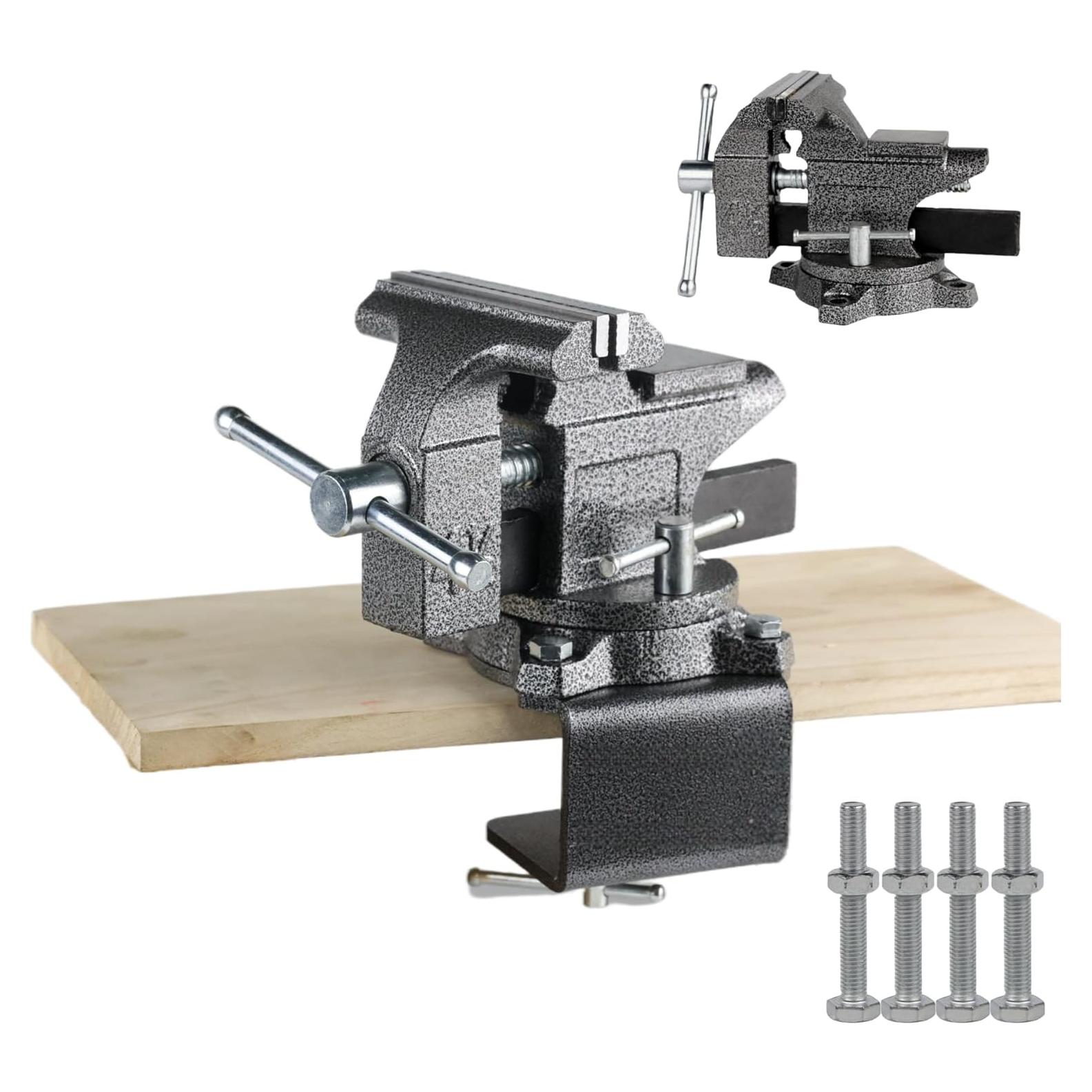 Prensa de banco WMQH 4.5" multiusos giratoria 270°