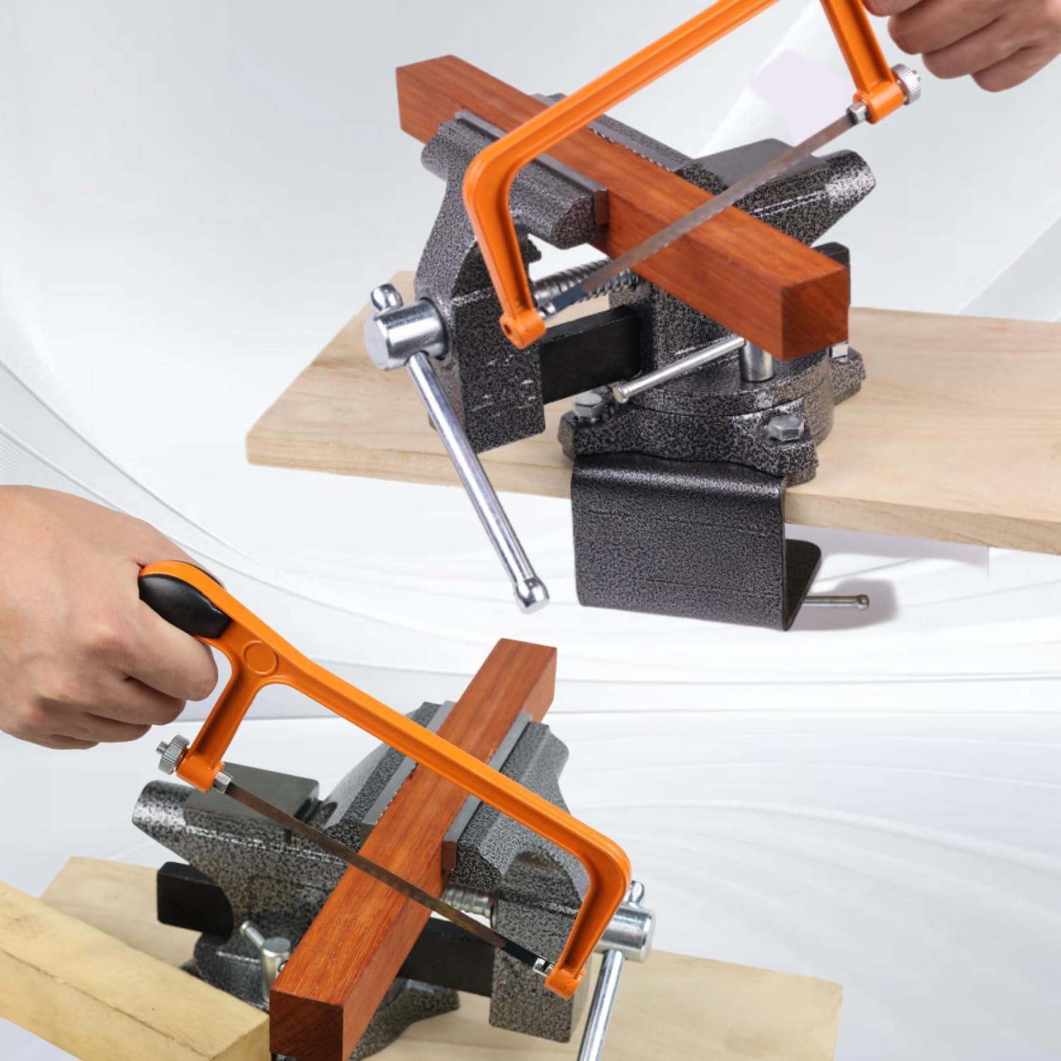 Prensa de banco WMQH 4.5" multiusos giratoria 270°