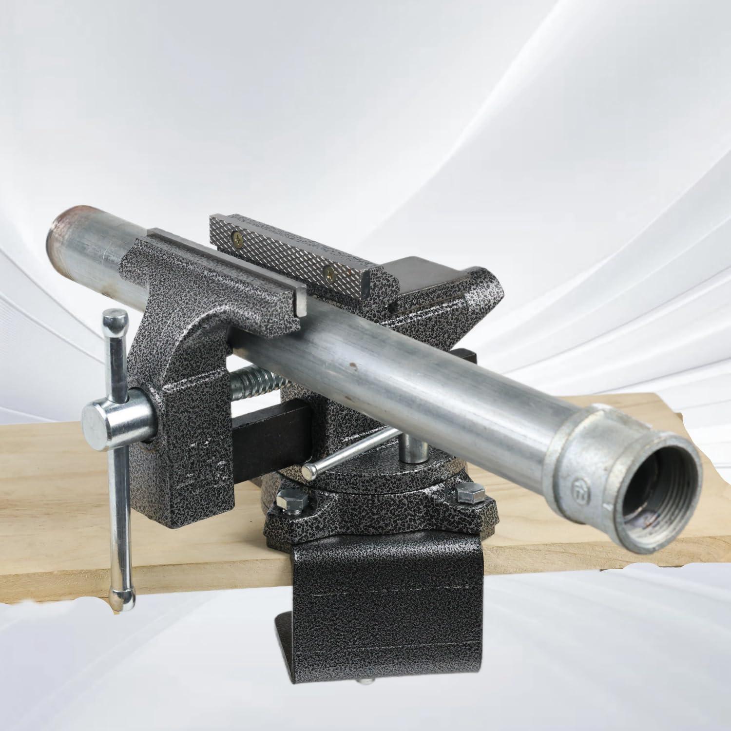 Prensa de banco WMQH 4.5" multiusos giratoria 270°