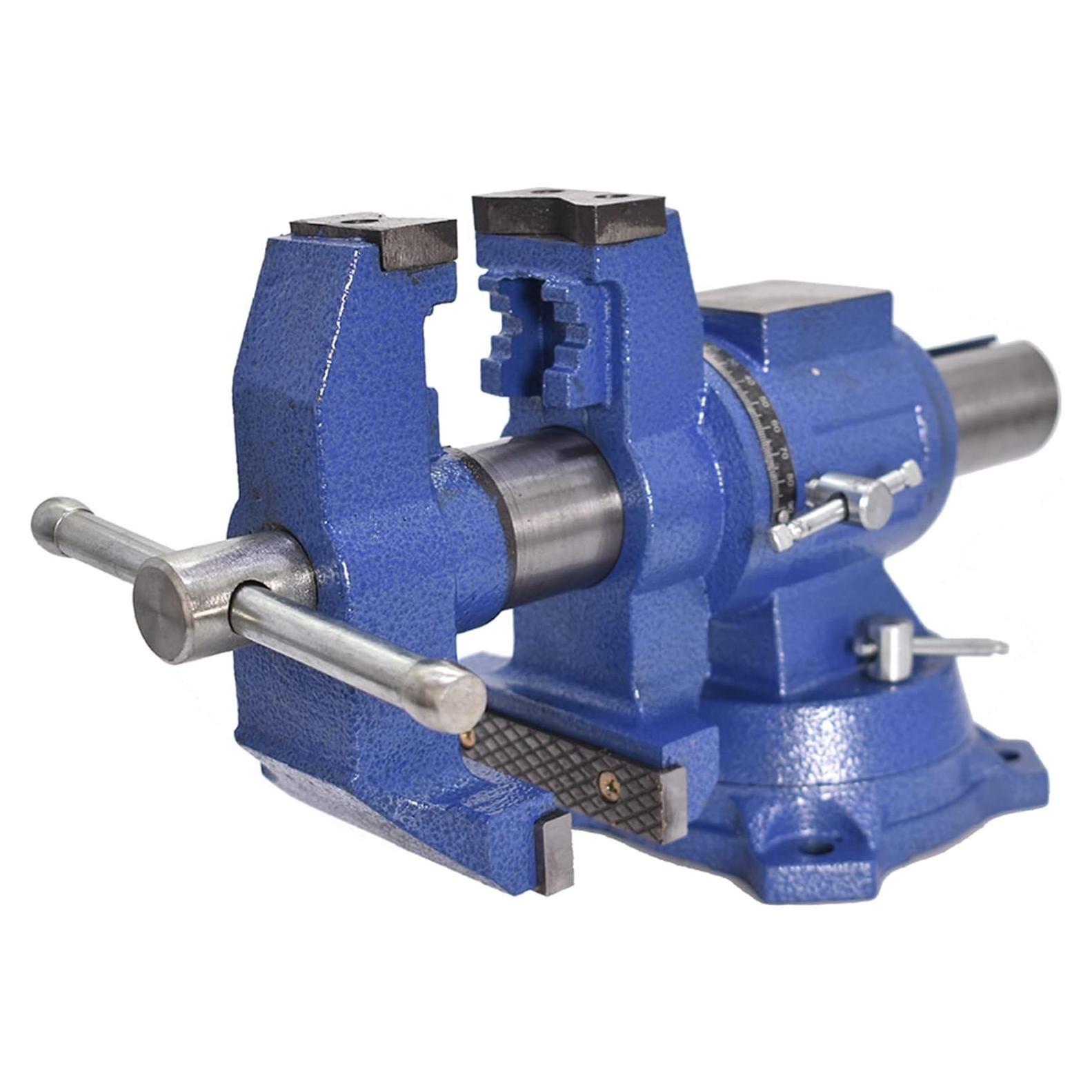 Morsa de Banco Multiusos Waltyotur 10cm 360° Rotación