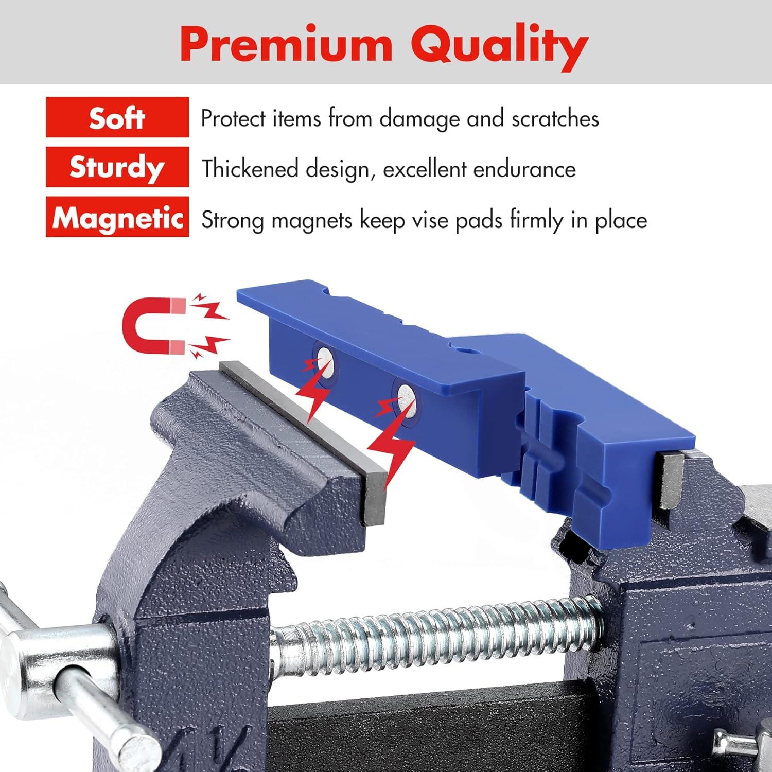 Almohadillas de Mandíbula WORKPRO 11.43 cm TPU 4 Piezas