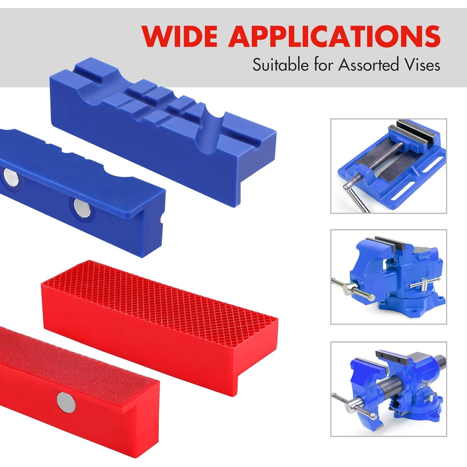 Almohadillas de Mandíbula WORKPRO 11.43 cm TPU 4 Piezas