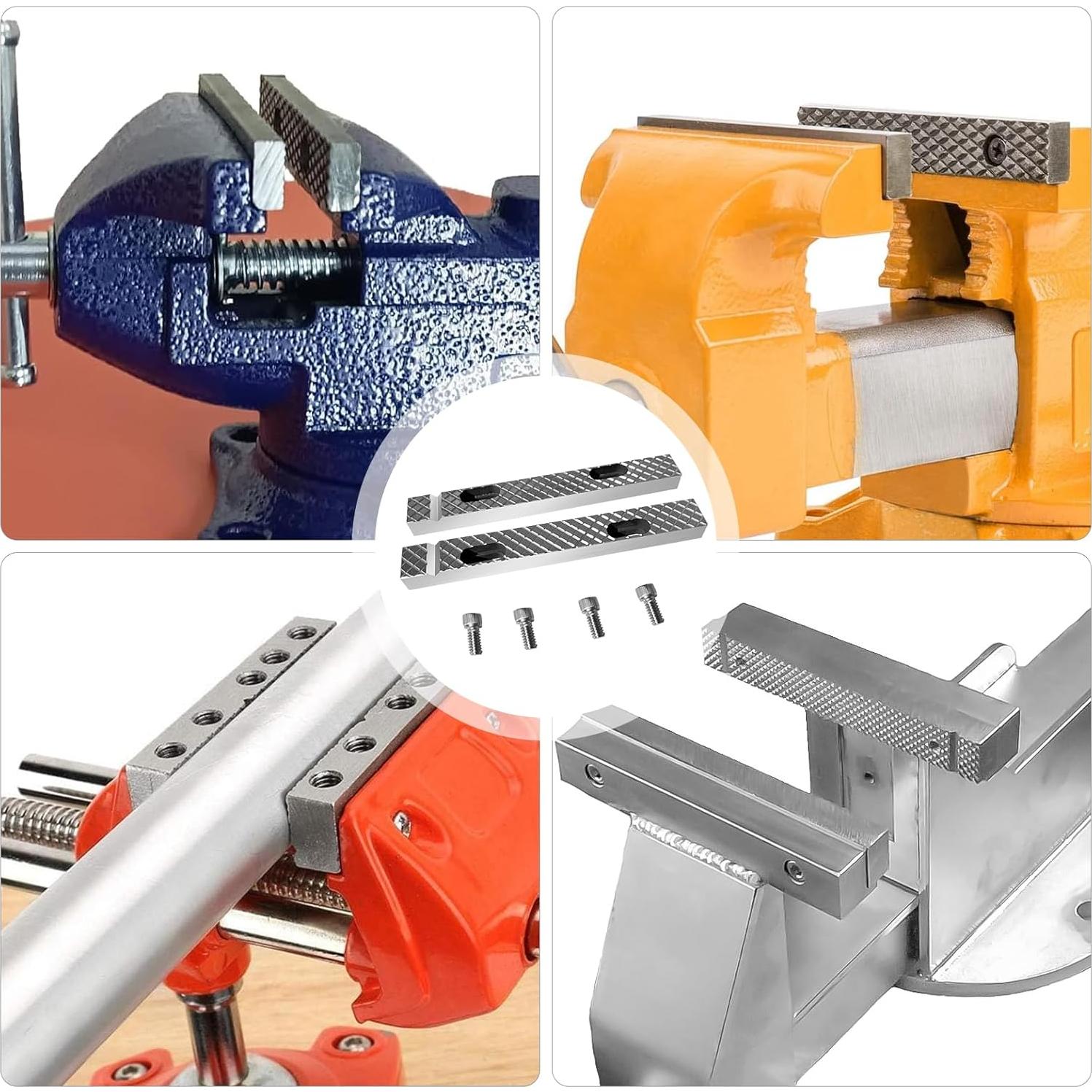 Mandíbulas de Sargento de Acero JMSMSH 16.51 cm 1 par