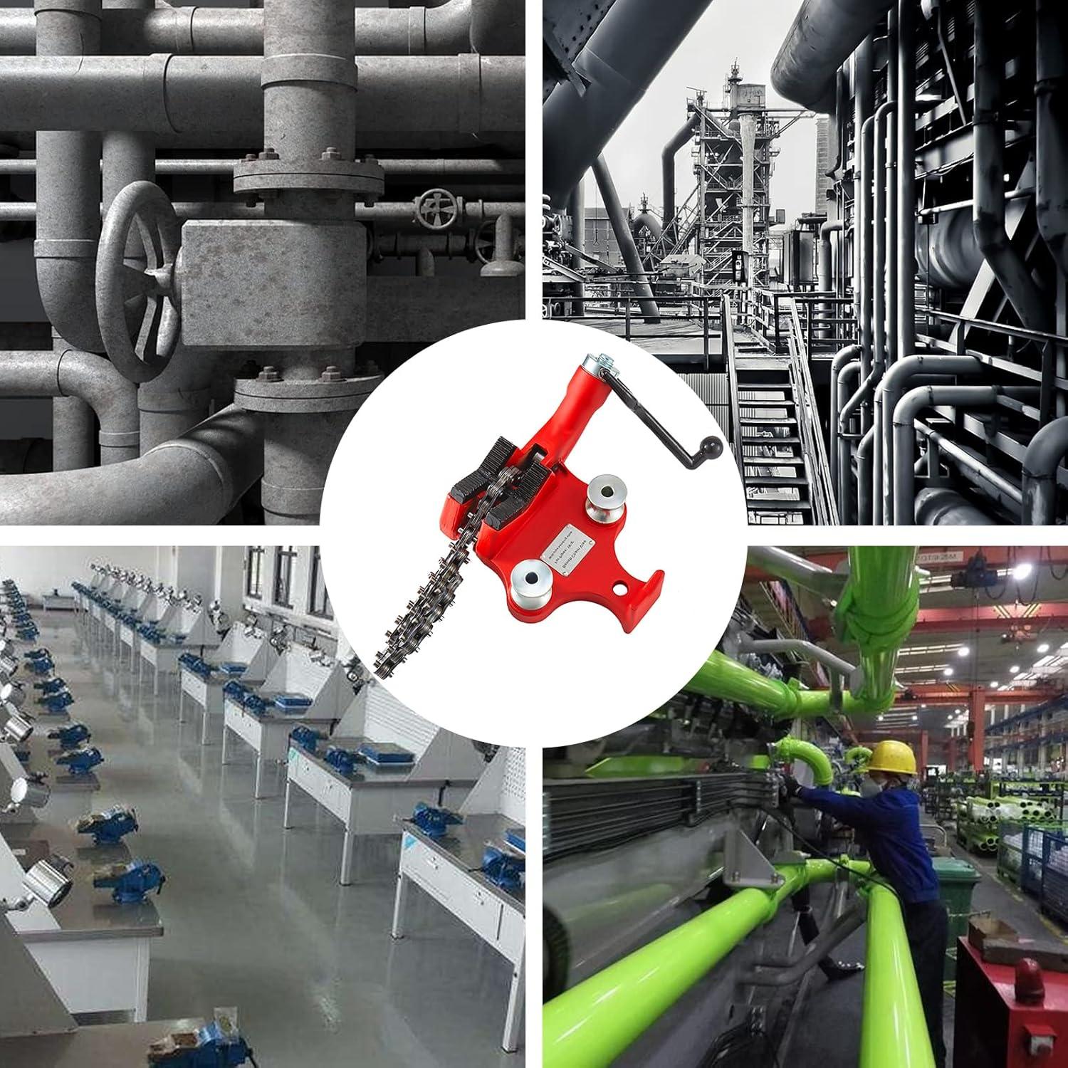 Vise de Cadena Mophorn 1/8 a 5 Pulgadas Hierro Fundido