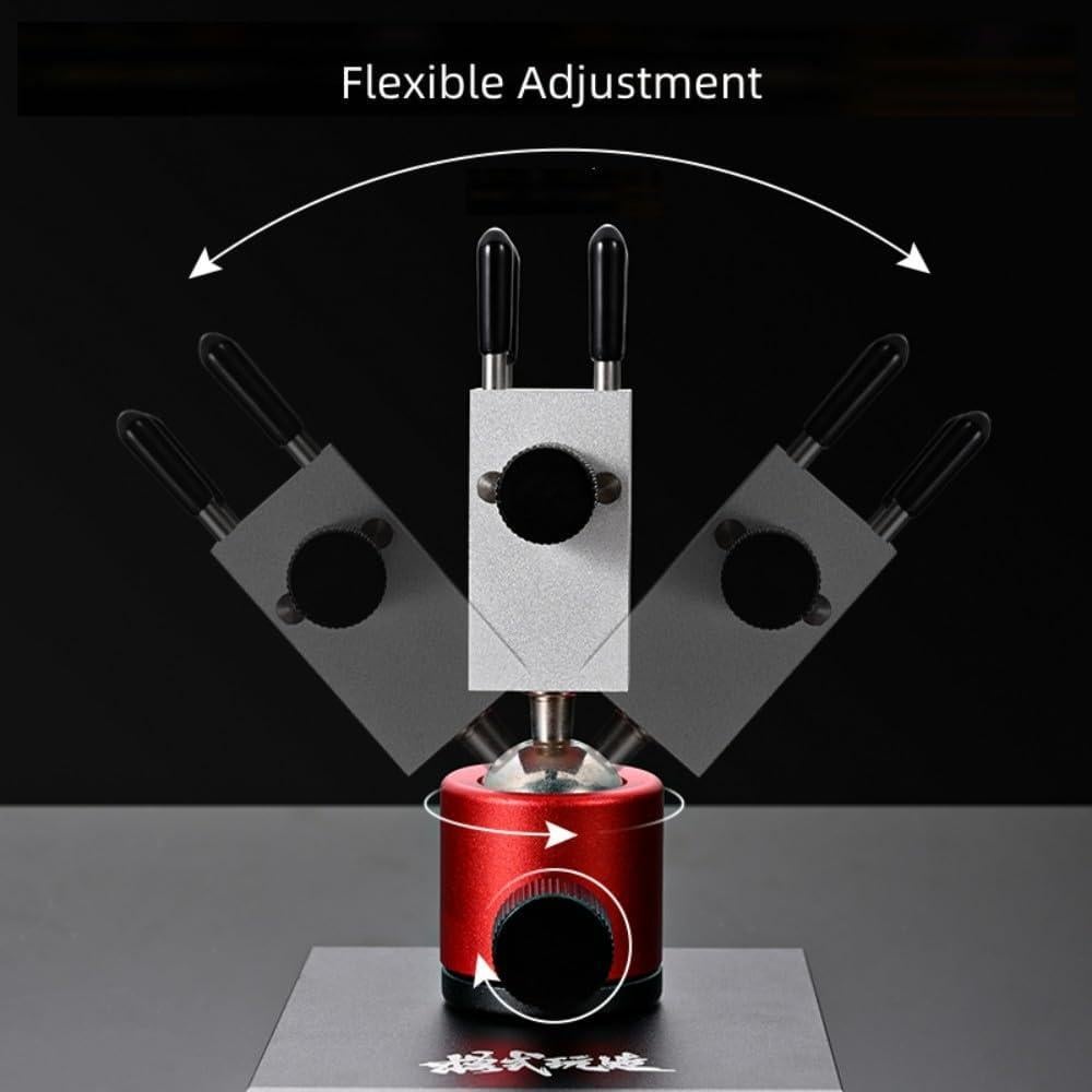 Morsa de Mesa ANSAI con Base Metálica Rotativa 14.7 cm