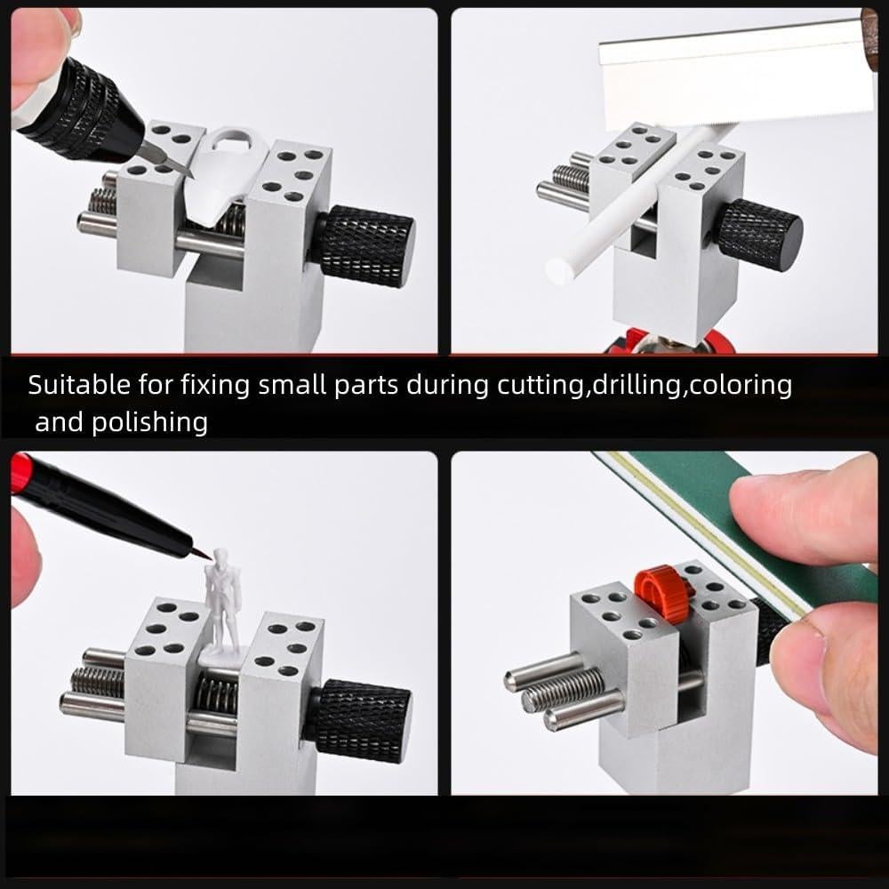 Morsa de Mesa ANSAI con Base Metálica Rotativa 14.7 cm