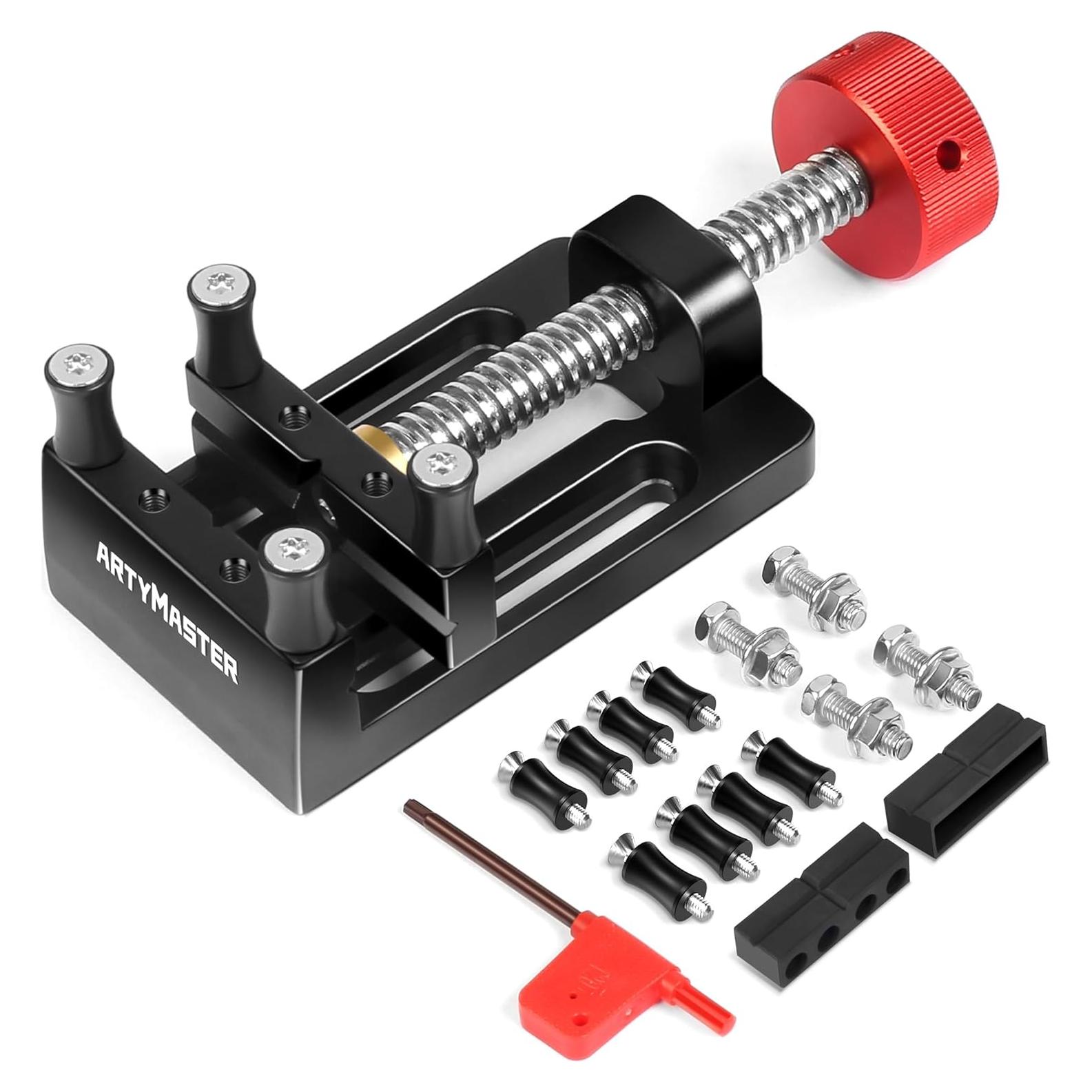 Mini Prensa de Taladro ArtyMaster WT104 0-6.30 cm Aluminio