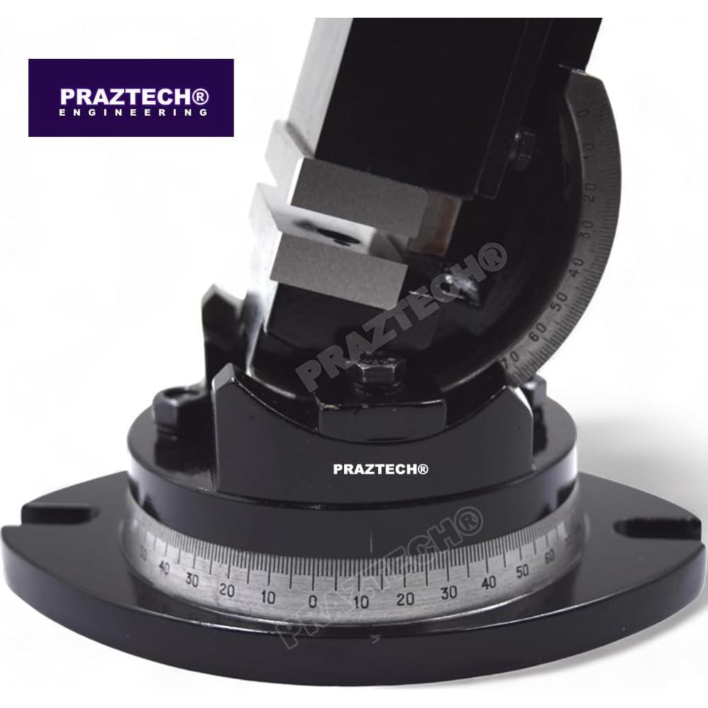 Prensa de Fresado de Precisión PRAZTECH 2 Ejes 50mm