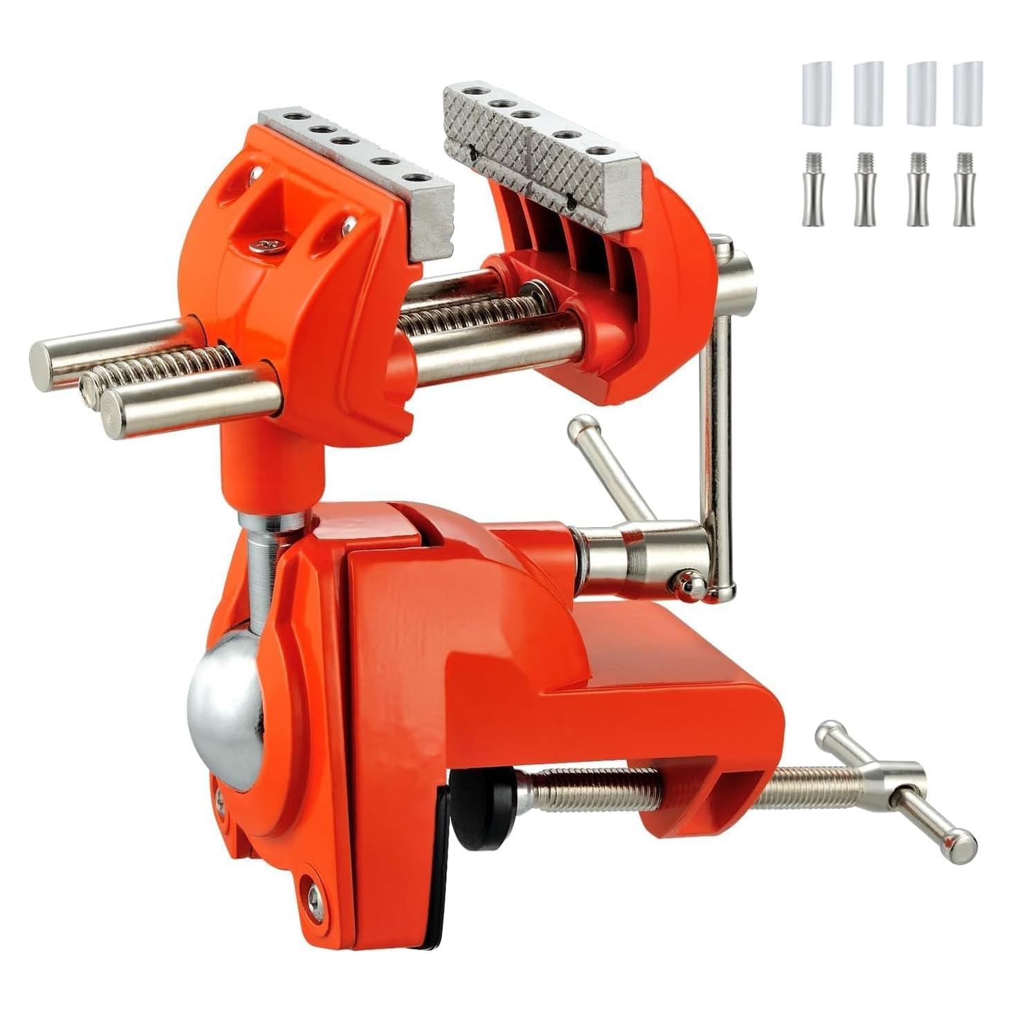 Morsa de Banco Articulada 70mm Aluminio CYTGOUPER Rotativa 360°