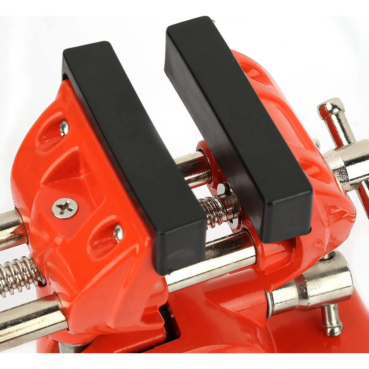 Morsa de Banco Articulada 70mm Aluminio CYTGOUPER Rotativa 360°