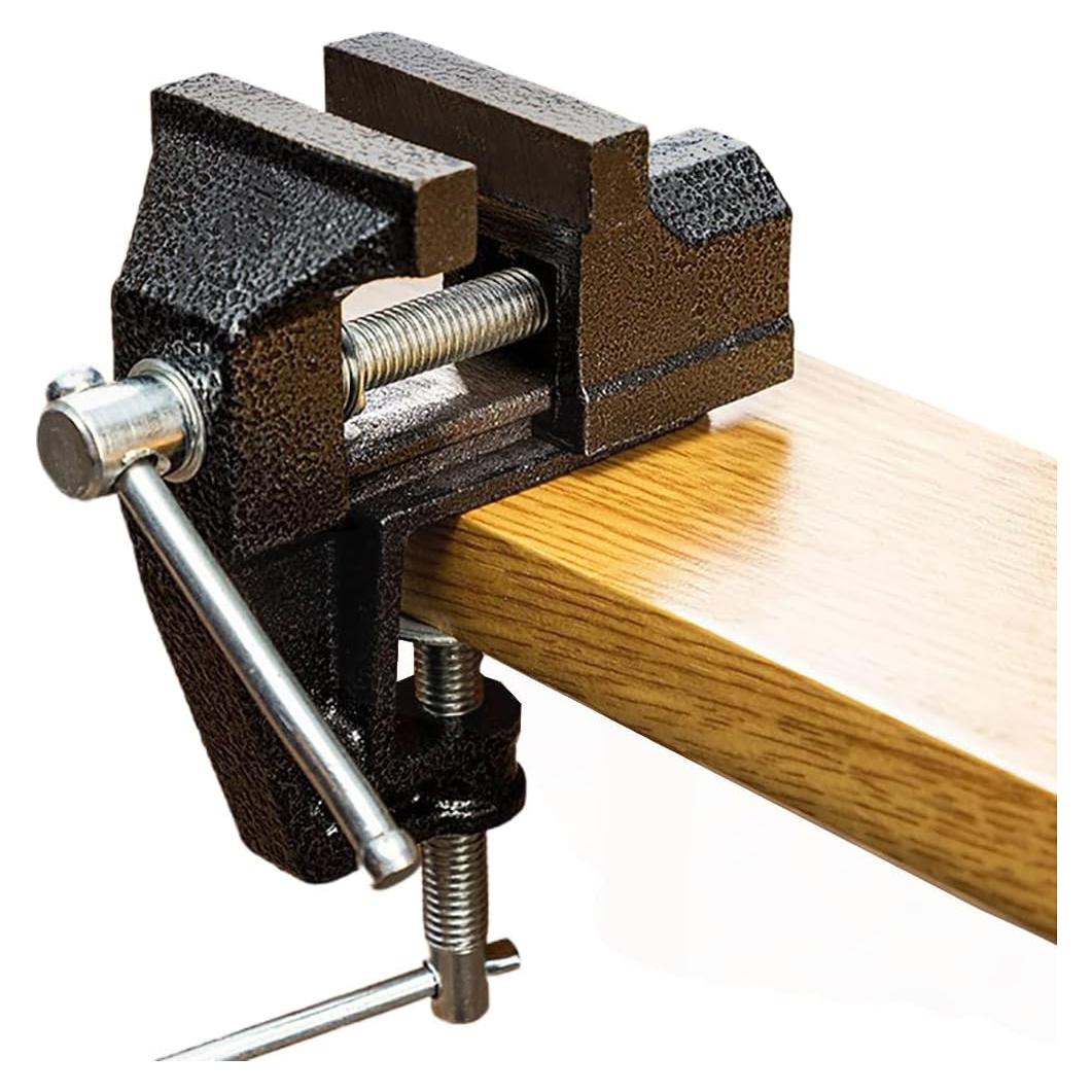 Mini Prensa de Banco MIKMAYTOO 5 cm Negra Portátil