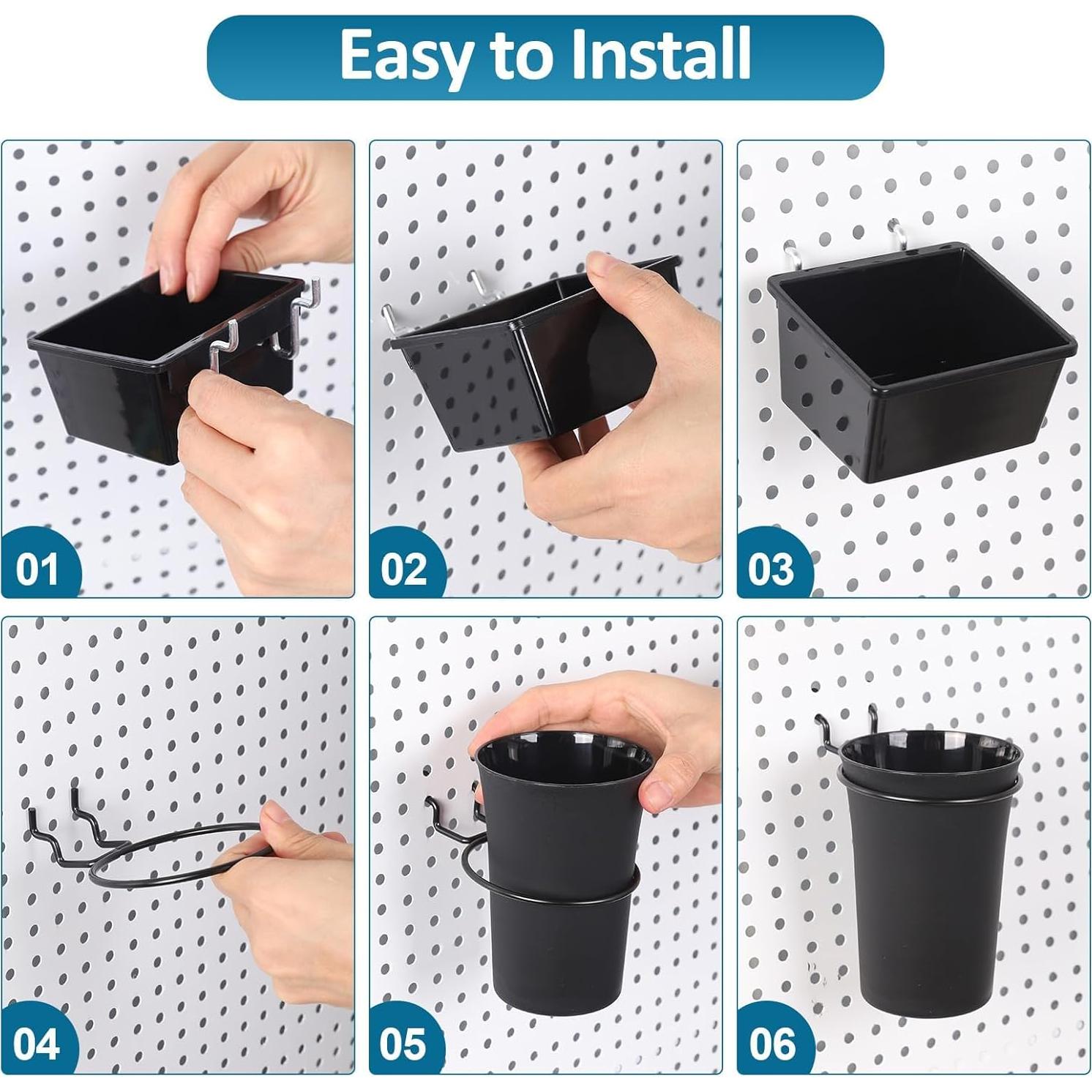 Kit de Accesorios para Tablero Perforado Kruodop 42 PCS