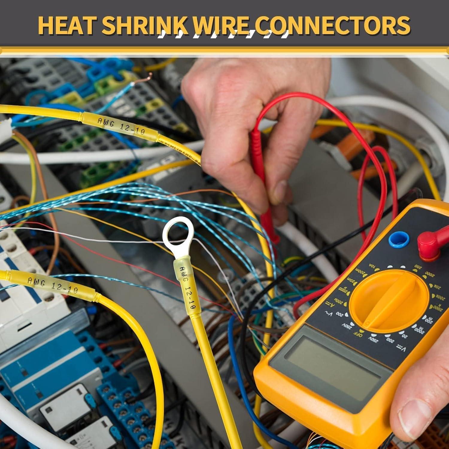 Kit de Conectores Eléctricos Sopoby 540PCS AWG 22-10 Impermeables