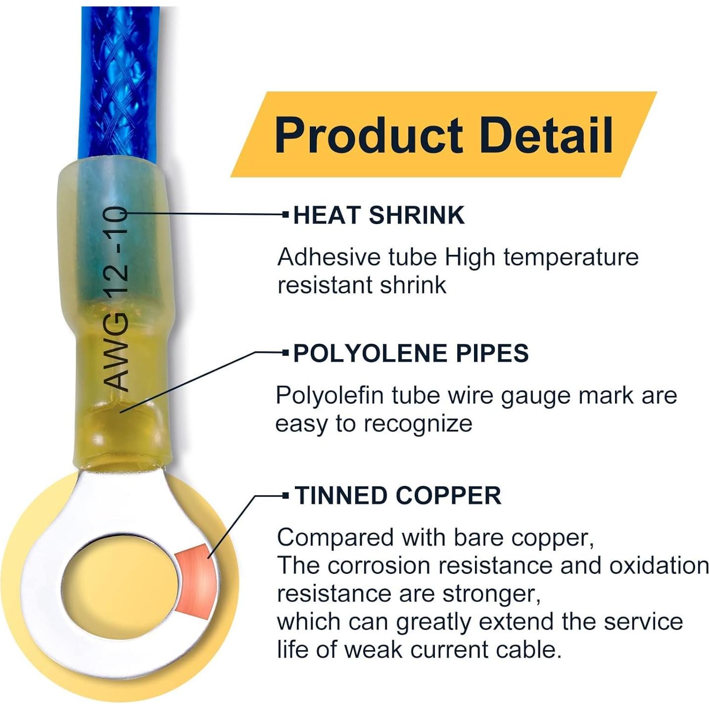 Kit de Conectores Eléctricos 620PCS CEACHOI Impermeables