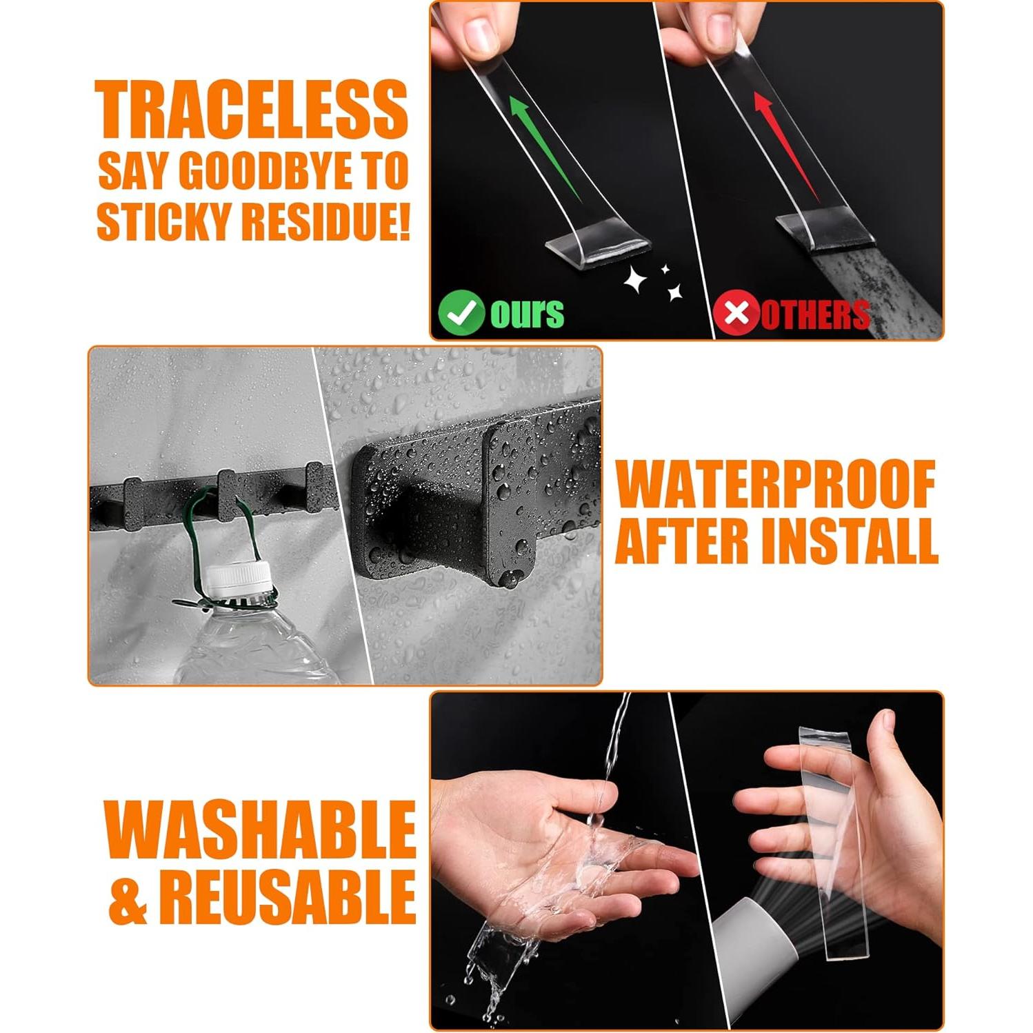 Cinta Doble Cara Tatastar 2 Rollos 6.1 m Alta Resistencia