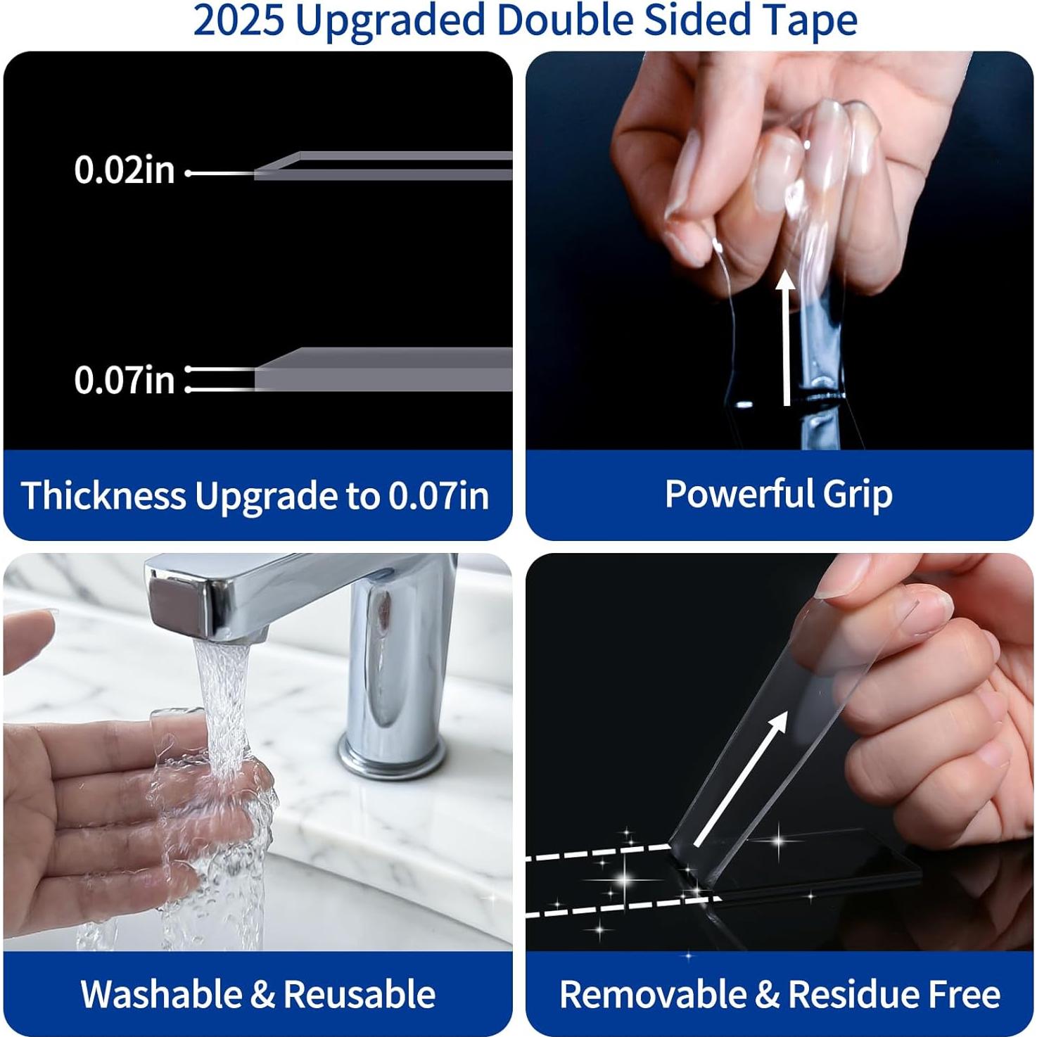 Cinta Doble Cara Nano 3M 6m x 3cm Alta Resistencia 2 Rollos