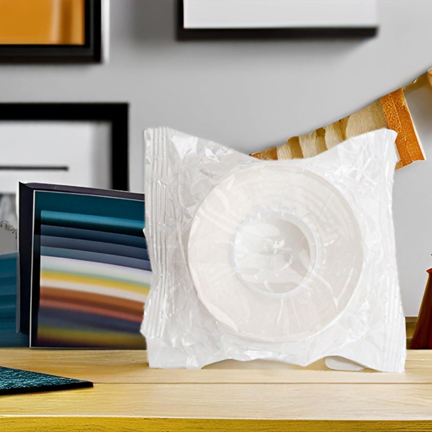 Ohayooz® Extra Strong Double Sided Tape Heavy Duty Removable 10FT, Clear Sticky Nano Adhesive Wall Tape for Hanging Picture, Poster, Carpet, Photo Deco