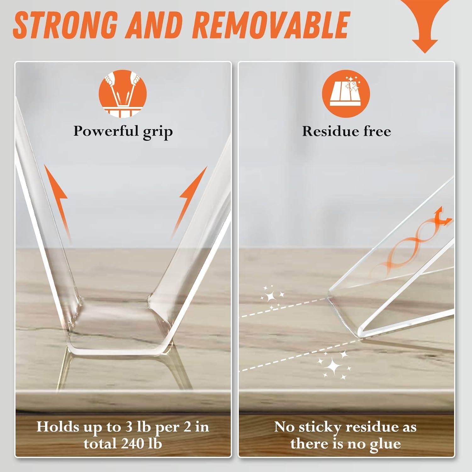 Cinta Doble Cara Resistente Wotec 4.06 m Removible Sin Residuos