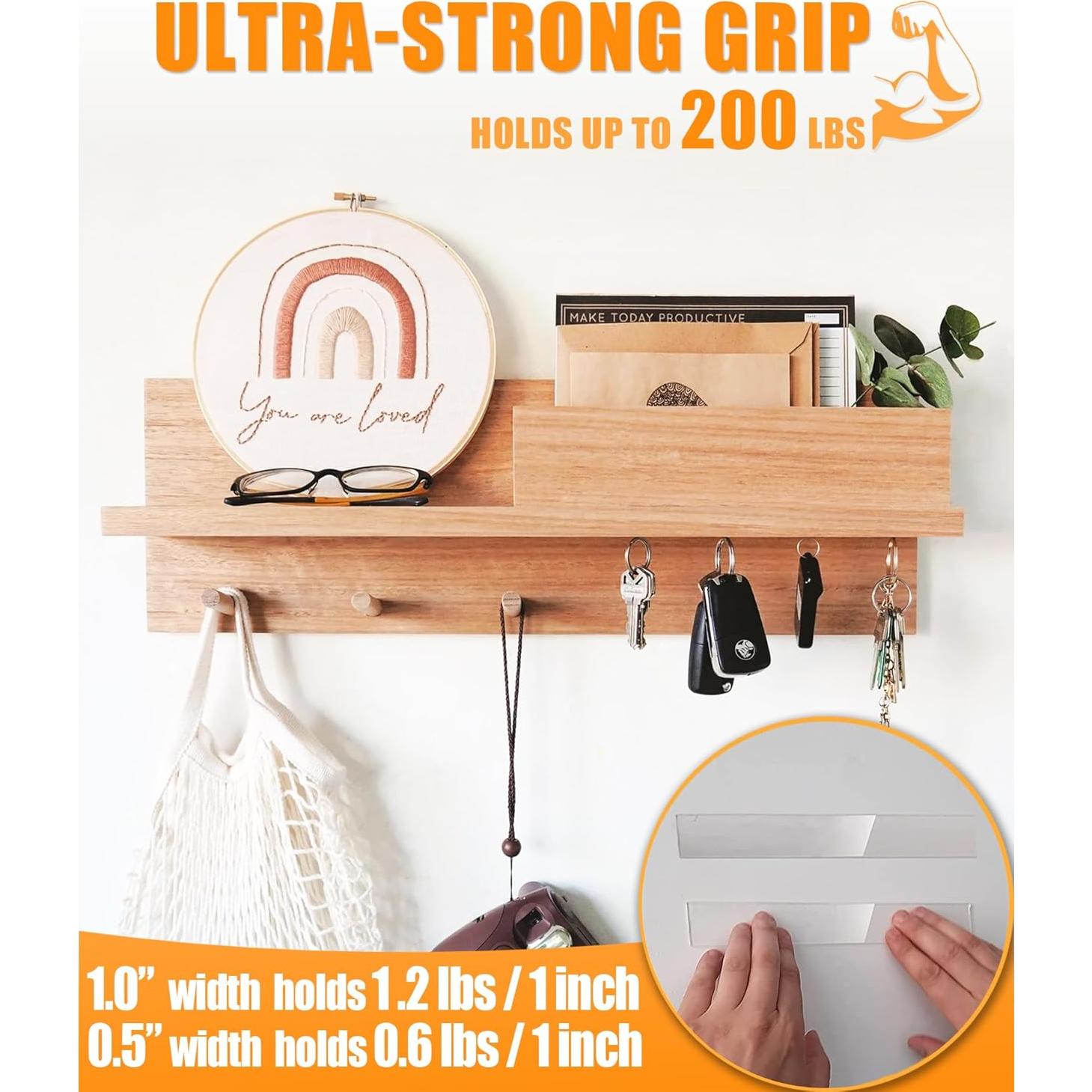 Cinta Adhesiva Doble Cara Extra Fuerte Affixar 6.1 m