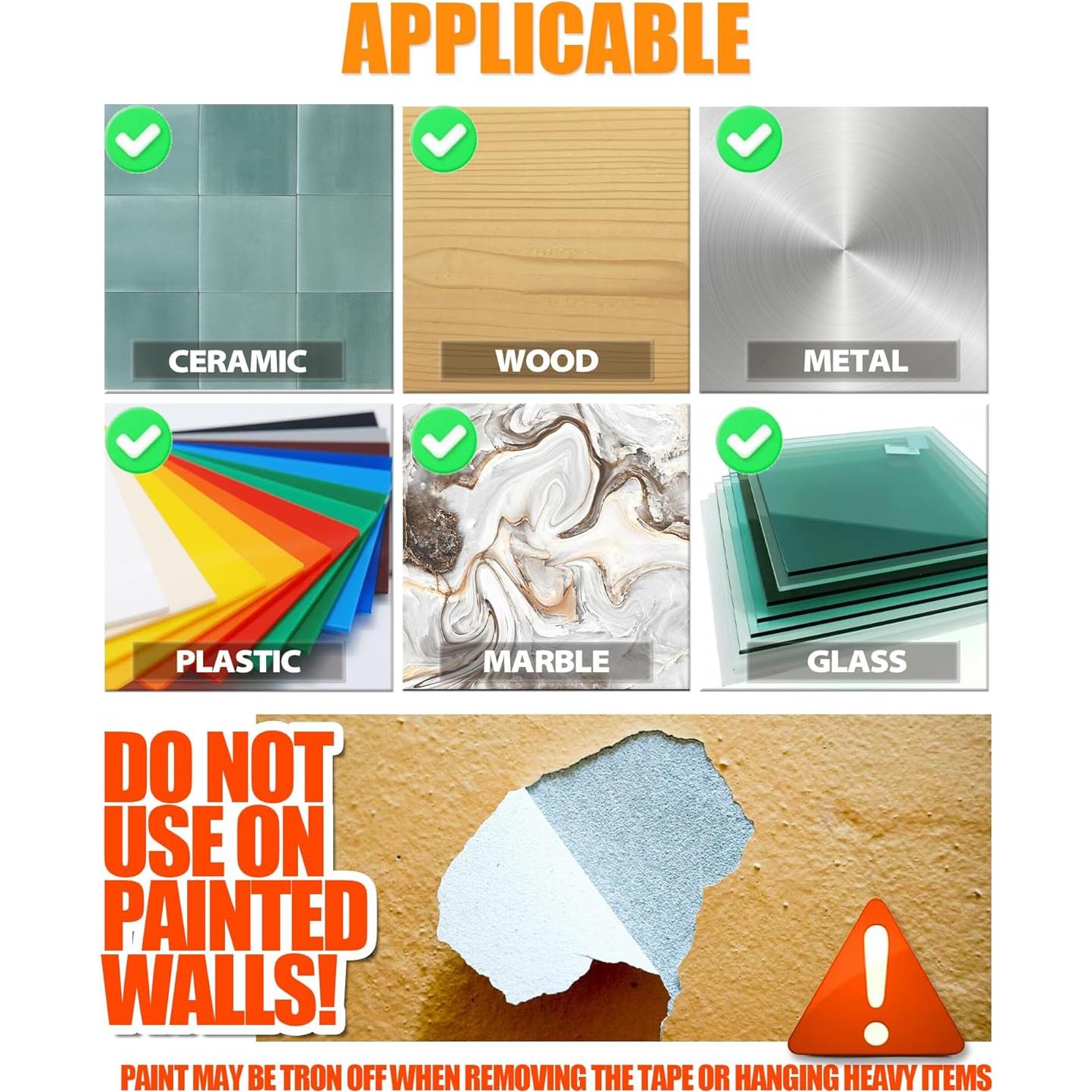 Cinta Adhesiva Doble Cara Extra Fuerte Affixar 6.1 m