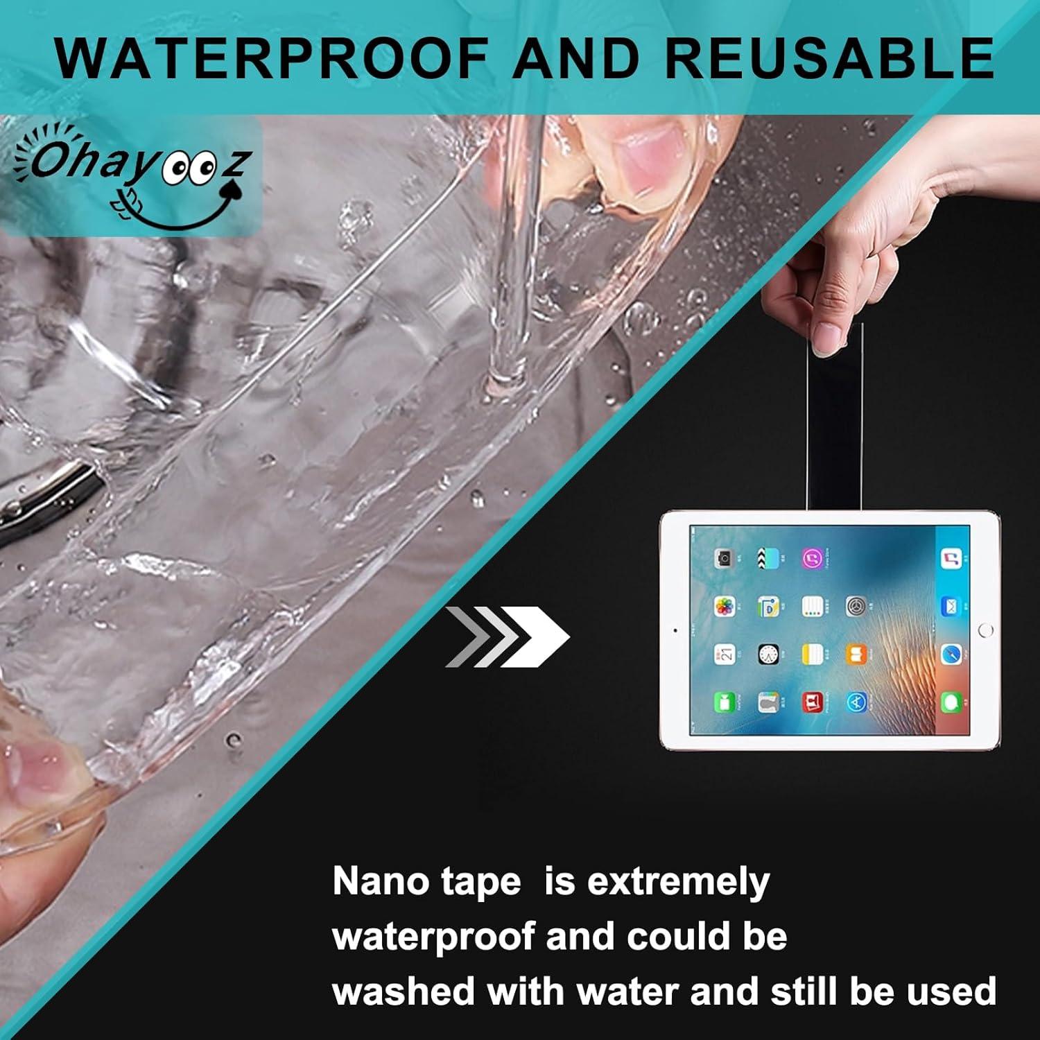 Cinta Adhesiva Doble Cara Ohayooz 3.05m Resistente al Agua