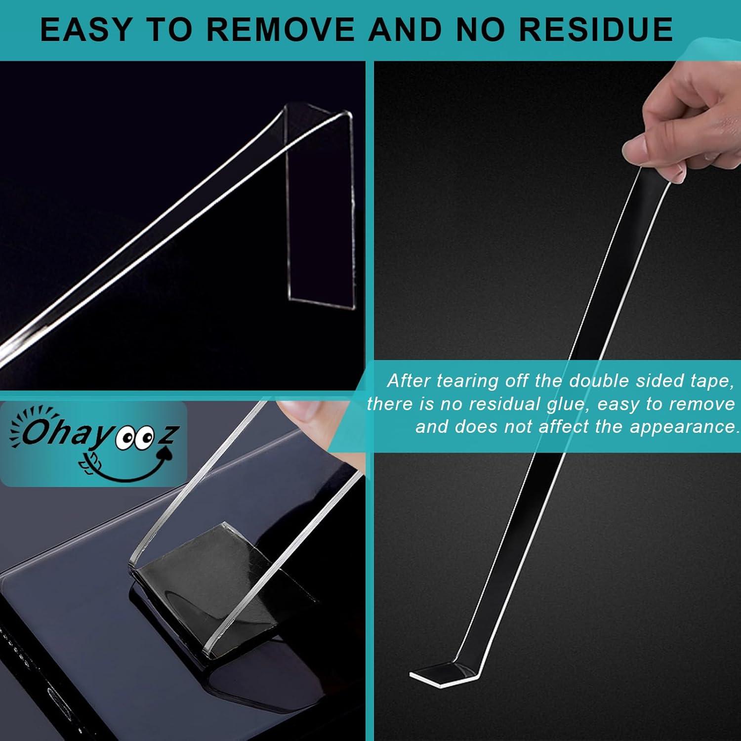 Cinta Adhesiva Doble Cara Ohayooz 3.05m Resistente al Agua