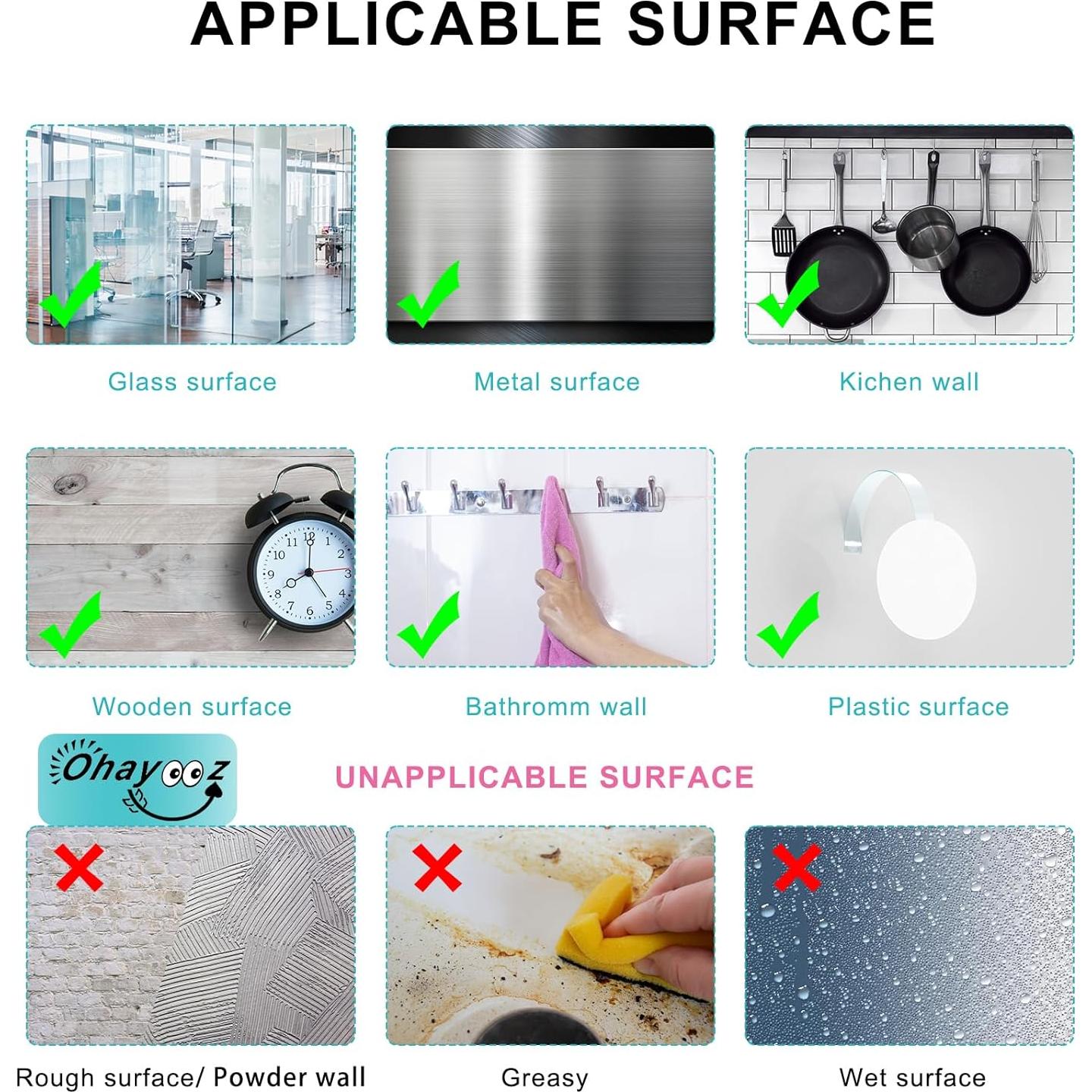 Cinta Adhesiva Doble Cara Ohayooz 3.05m Resistente al Agua