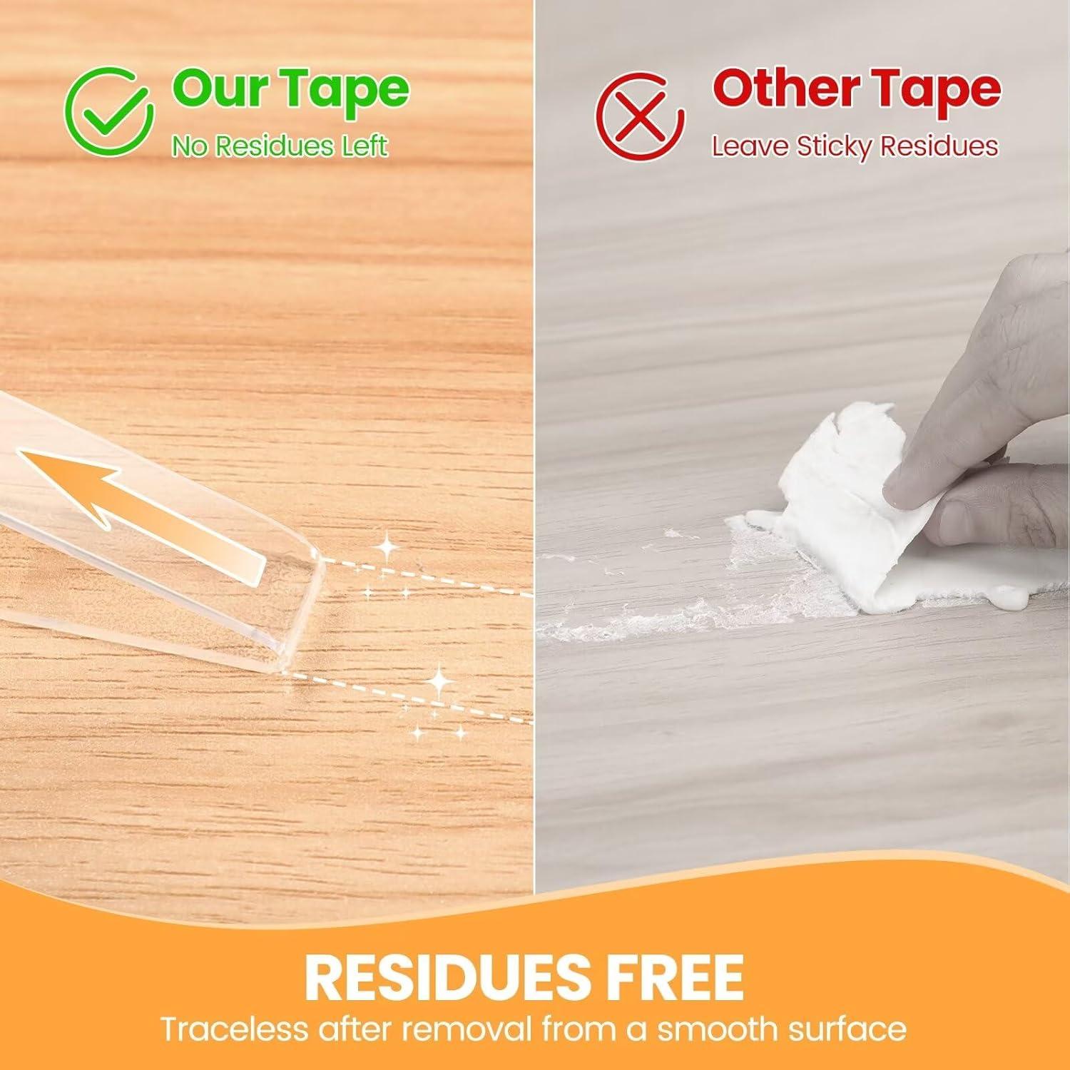 Cinta Doble Cara Beyotool 406.4 cm Alta Resistencia Transparente