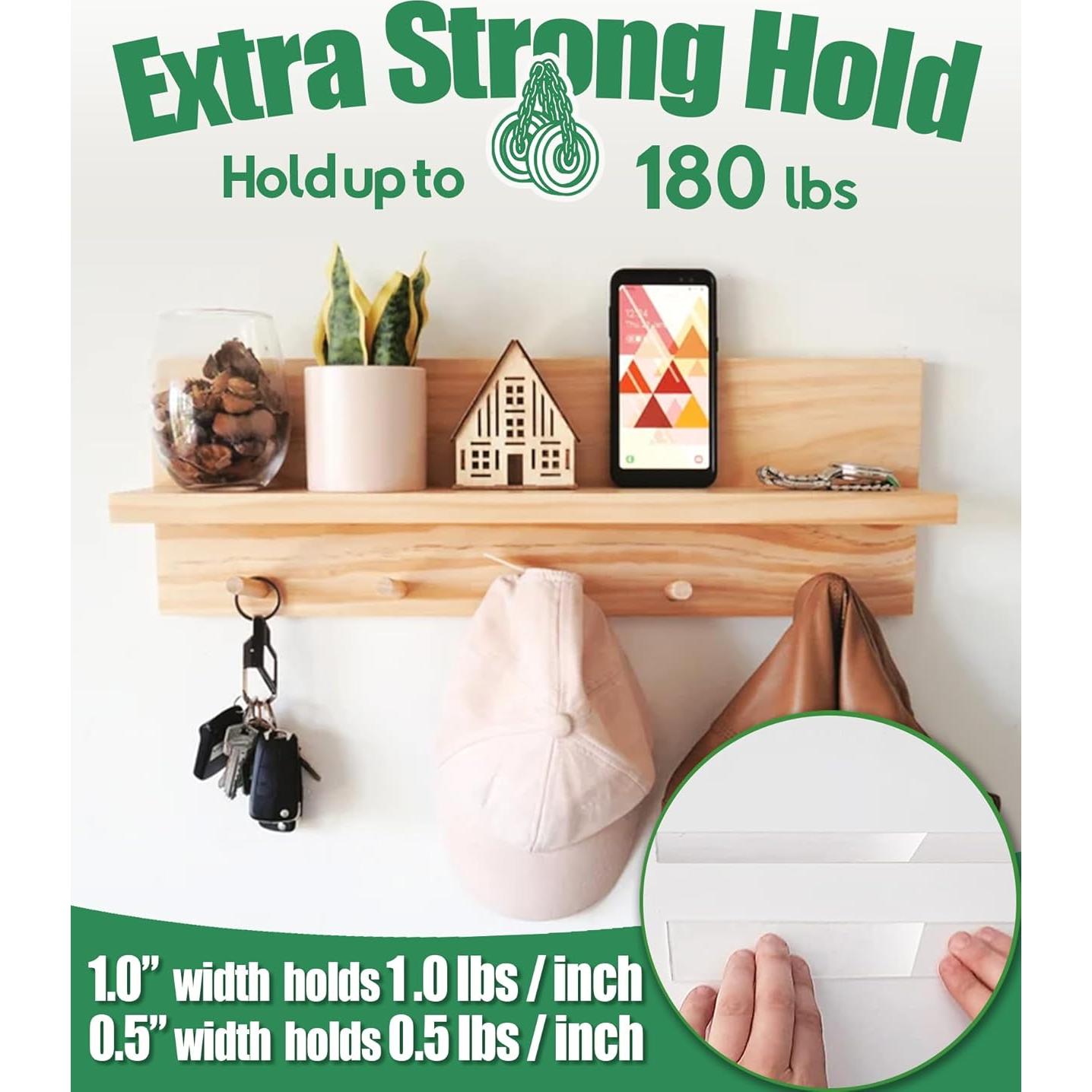 Cinta Adhesiva Doble Cara Extra Fuerte Midsea 609.6 cm