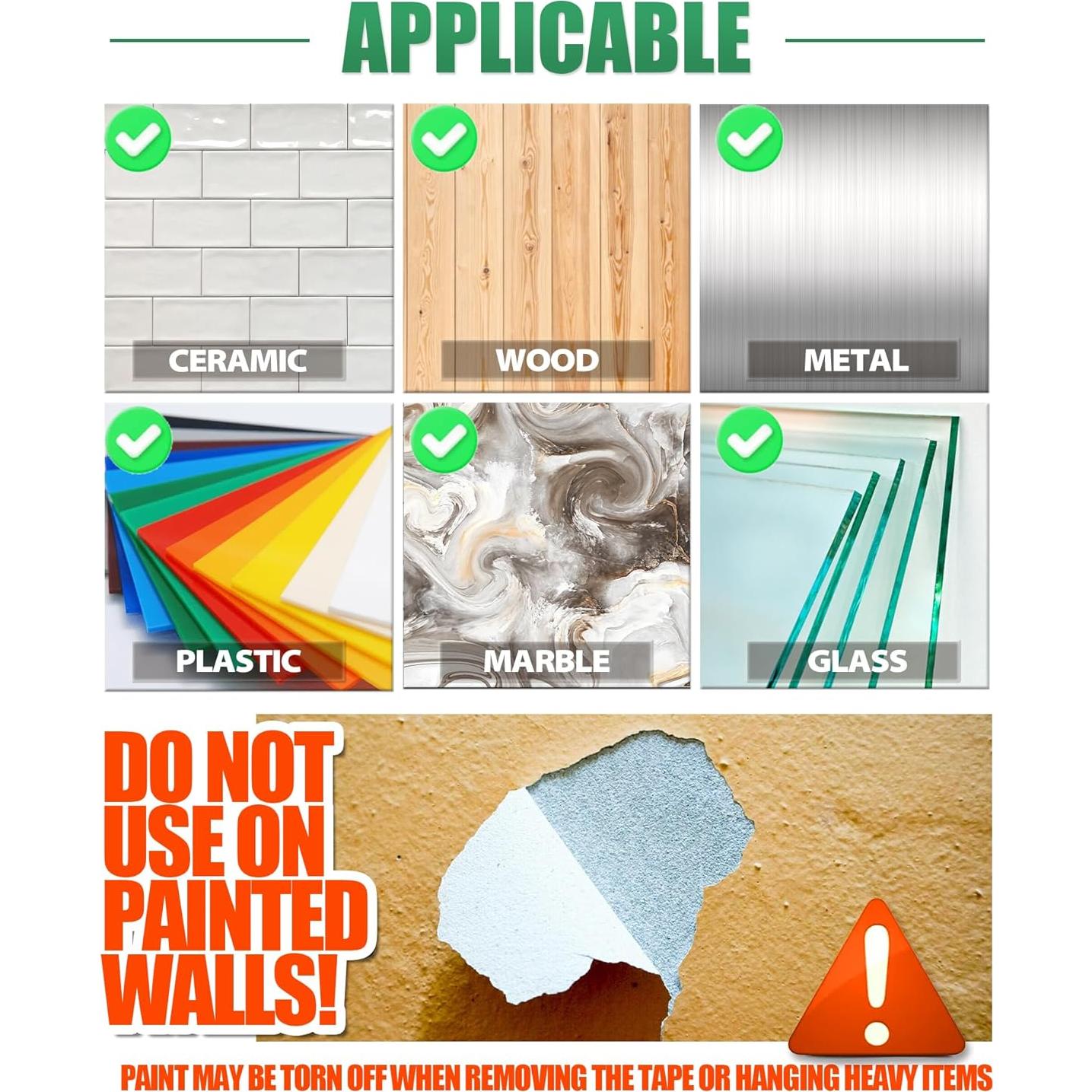 Cinta Adhesiva Doble Cara Extra Fuerte Midsea 609.6 cm