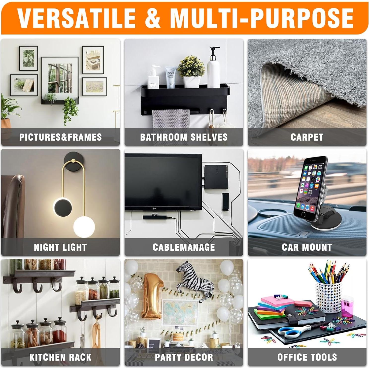 Cinta Doble Cara ANLOKE 2 Rollos 10 m Alta Resistencia