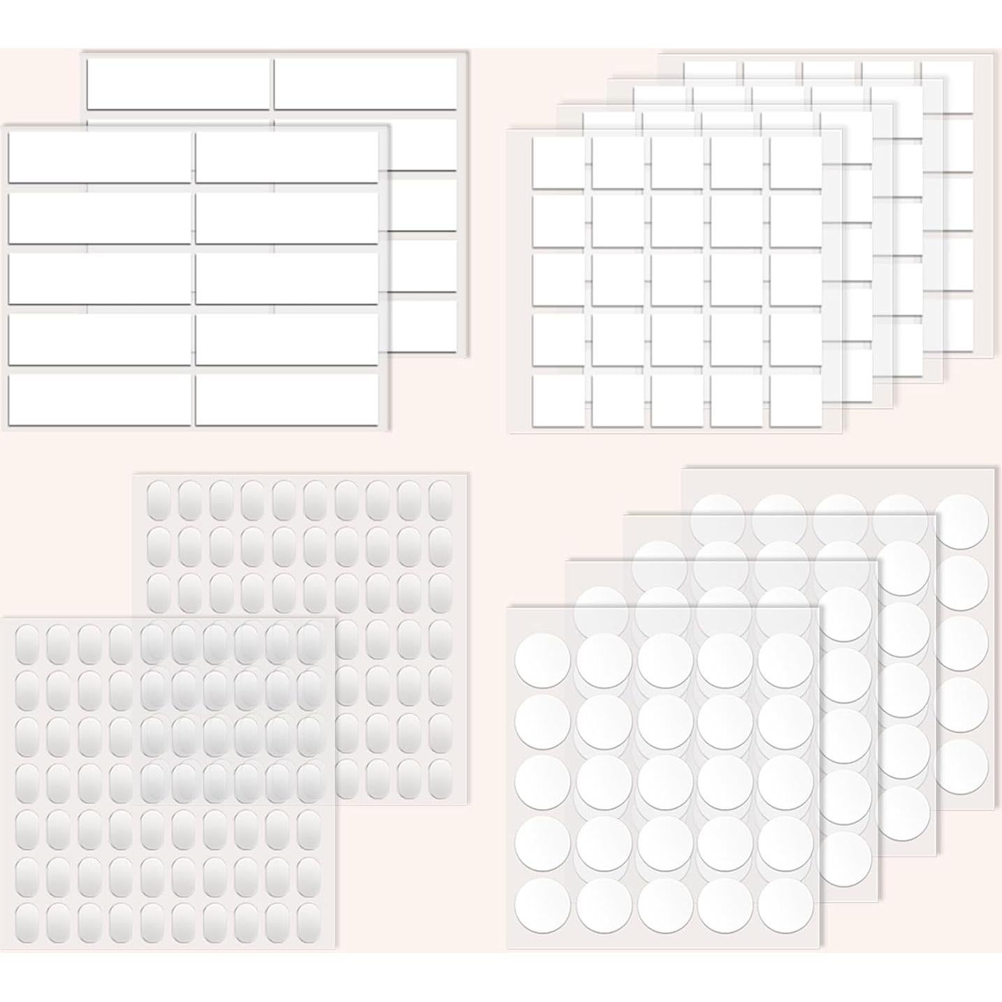 Cinta Nano Doble Cara Fengnuo 360pcs Multi-Forma 2.03cm