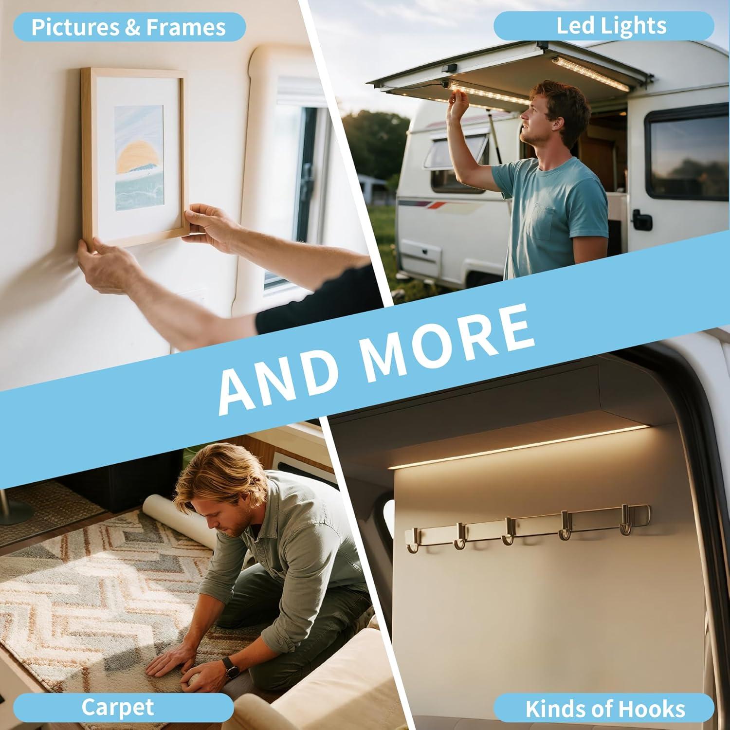 Cinta Doble Cara Nano Rvhouse 3cm x 2m Alta Resistencia