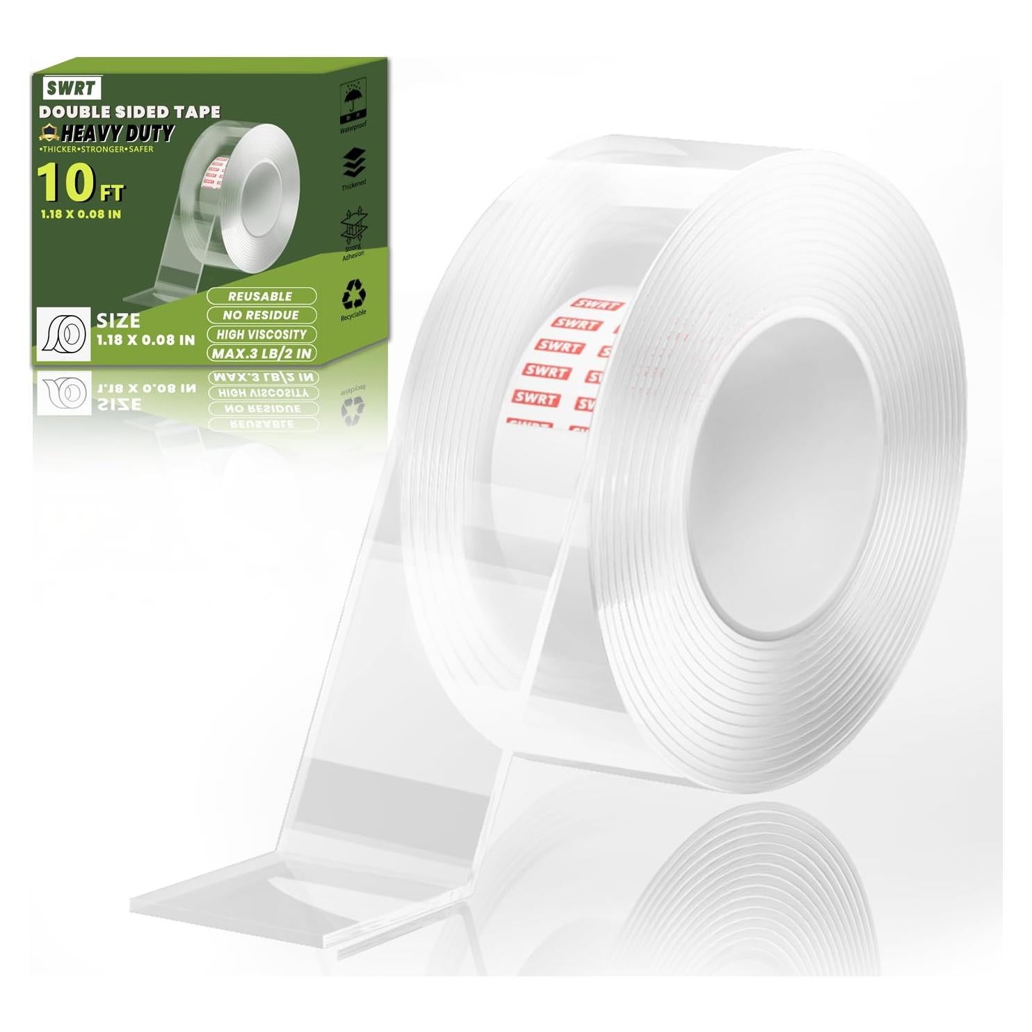 Cinta Doble Cara SWRT 3.05m Alta Resistencia Removible