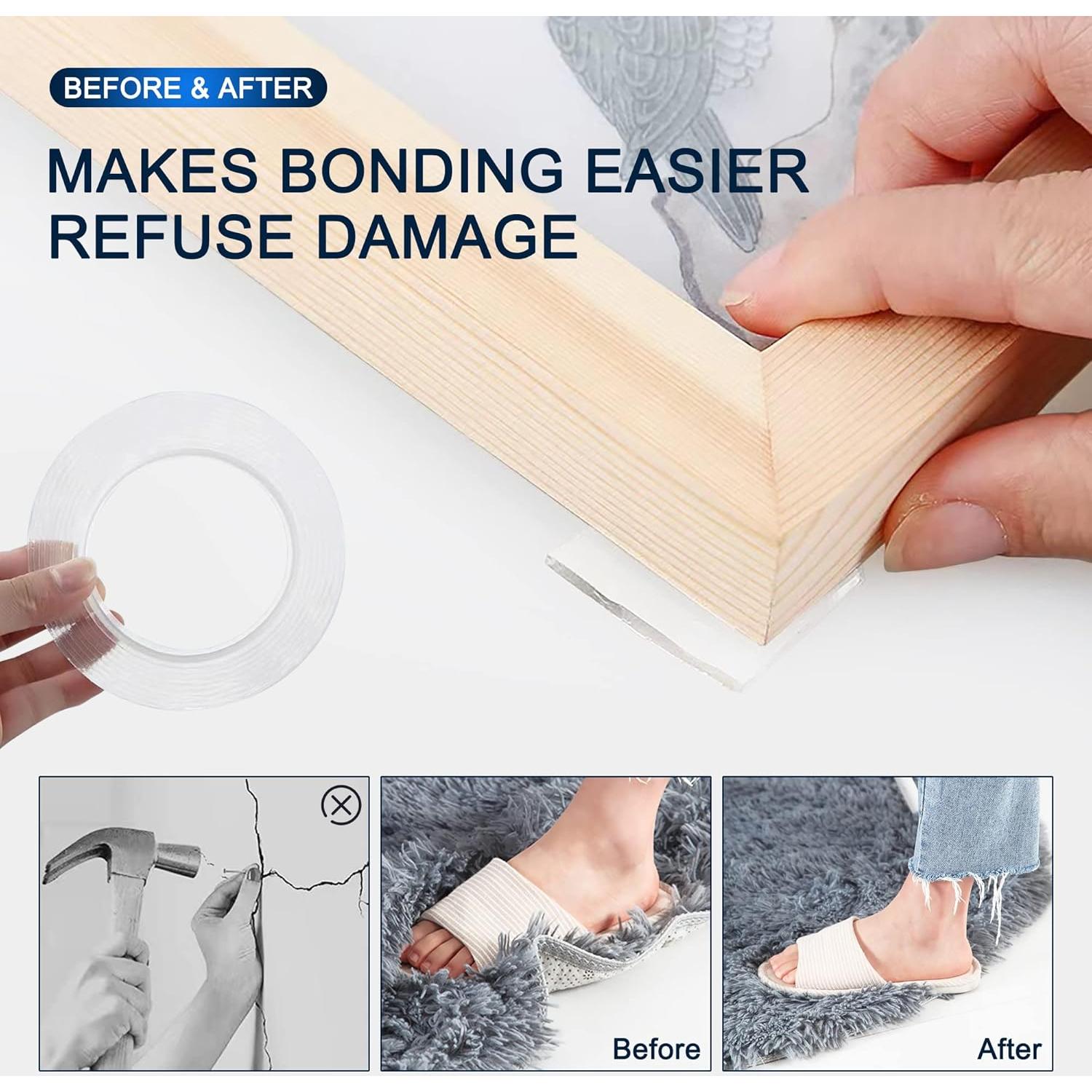 Cinta Doble Cara Alta Resistencia Sankemu 3 m x 2.99 cm Transparente