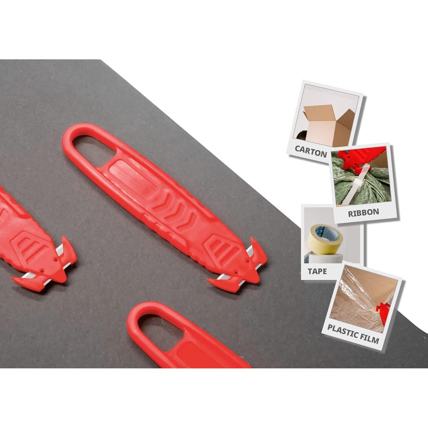 Cortador de Cajas T TOVIA 10 Piezas Cuchilla Acero Inoxidable