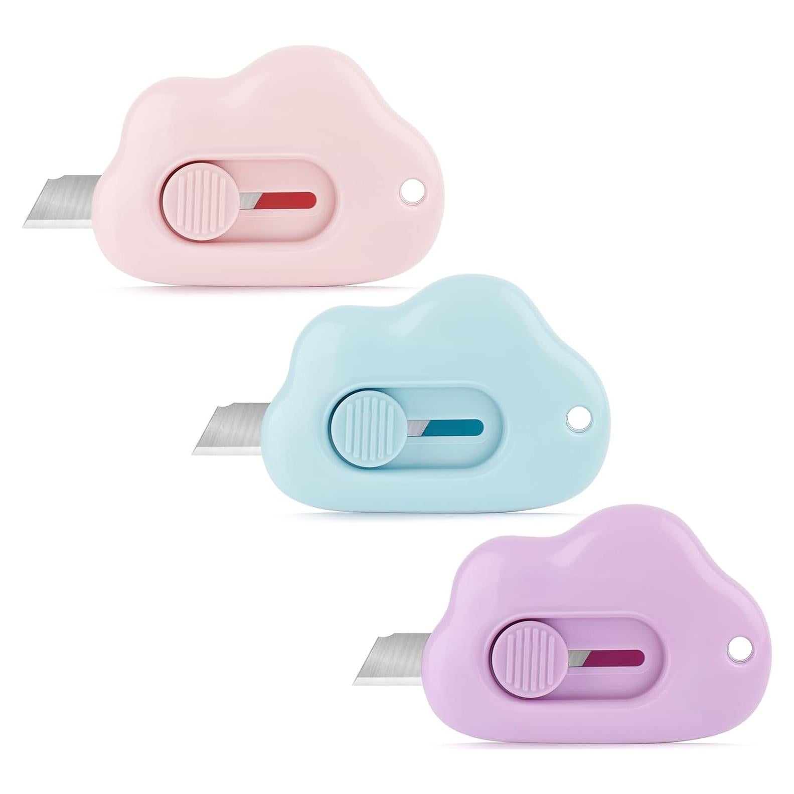 Cortadores de Cajas IWERP Retráctiles - Paquete de 3 Colores