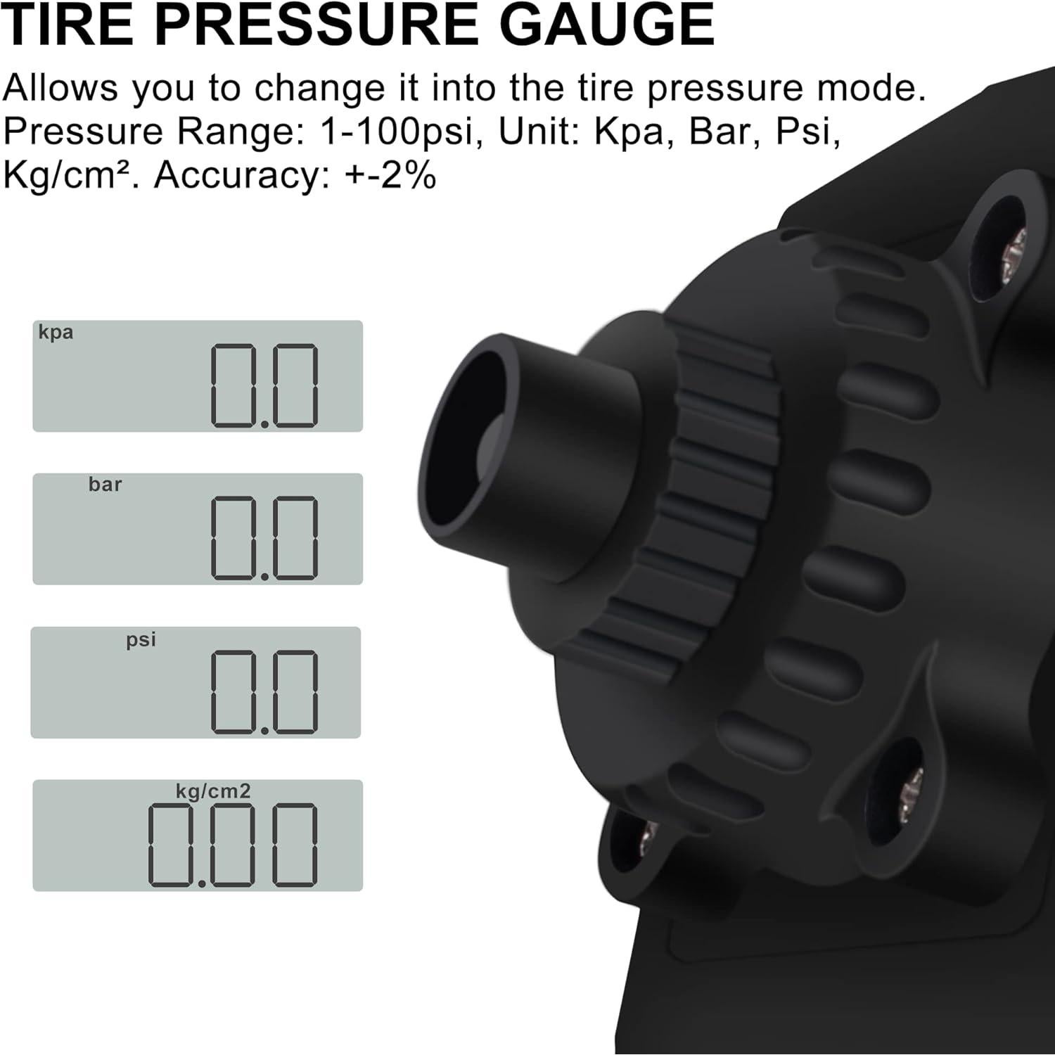 Adaptador de Par Digital MulWark 1/2" 7.4-147.5 ft-lbs con Medidor