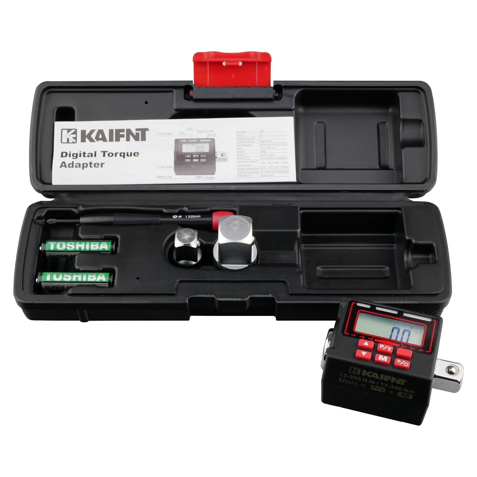 Adaptador de Par Digital KAIFNT K553 12-250 pies-libras