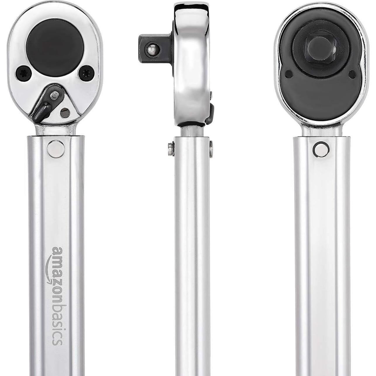 Llave de Torque de Click Amazon Basics 1/2" 33.9-338.9 Nm