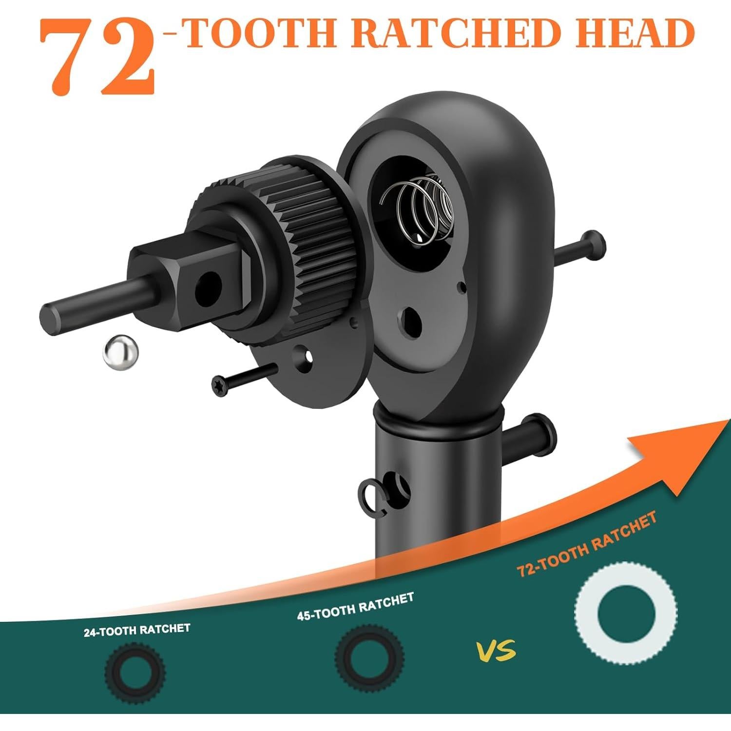 Llave de Torque NADOKHI 1/2" 25-250 lb.pie (33.9-338.9 Nm) Ajustable