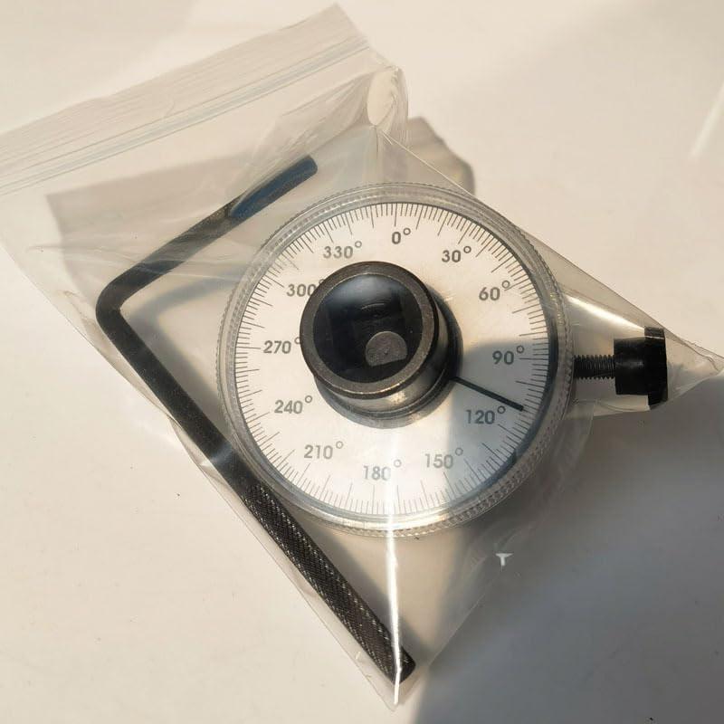 Llave de Torque 1/2" BUBUCAM con Medidor de Ángulo 360°