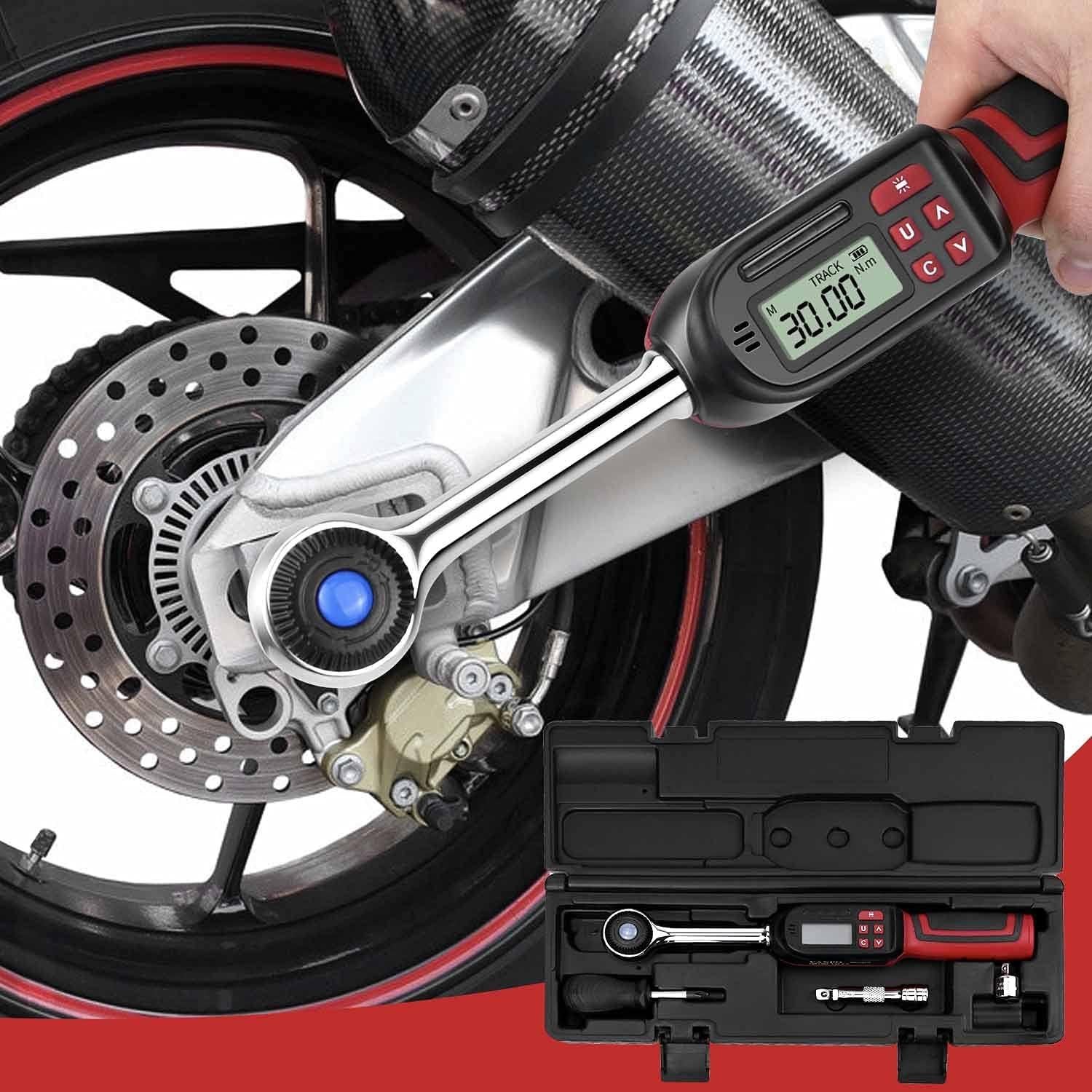 Llave de Torque Digital VANPO 3/8" 3-60 Nm Precisión ±2%