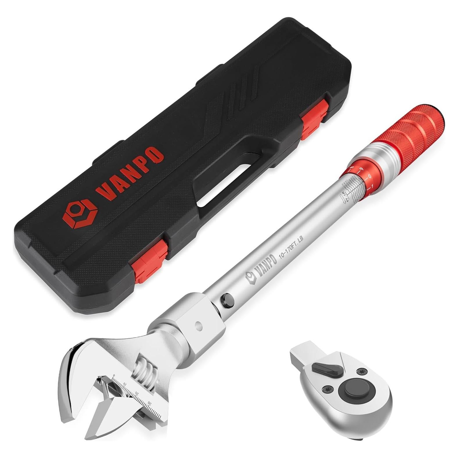 Llave de Torque Ajustable VANPO 1/2" 13.6-230.5 Nm